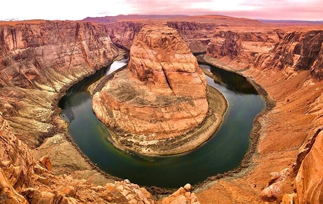 One of the most impactful visits. #horseshoebend #panoiphone #pagearizona #breathtaking