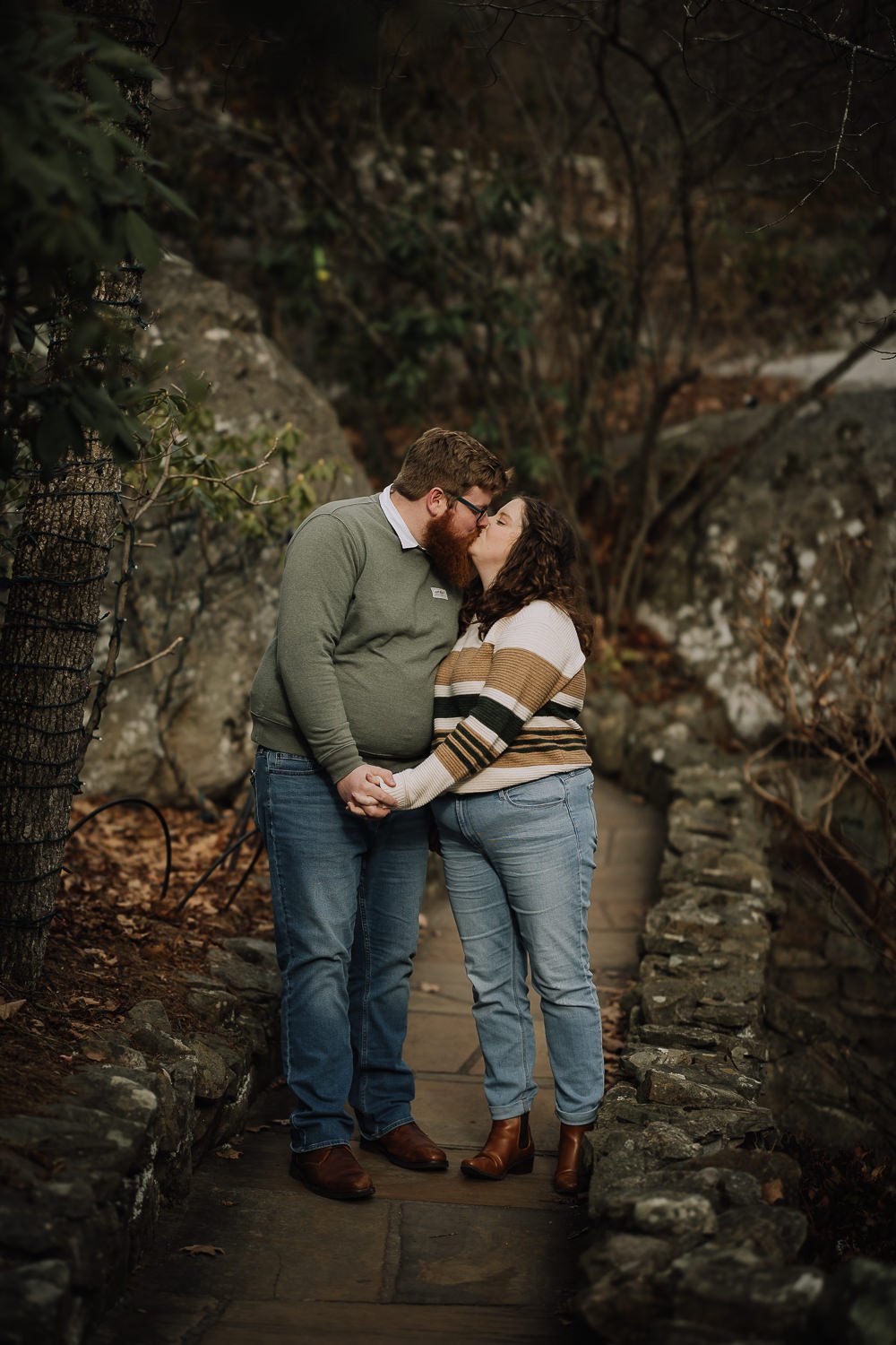 Rock City Engagement Session Chattanooga Wedding Photographer