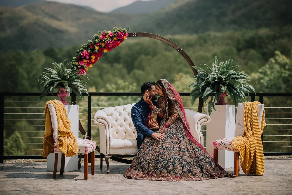 Fatima + Faisal Indian/Pakistani Wedding Trailhead Venues Cosby, TN
