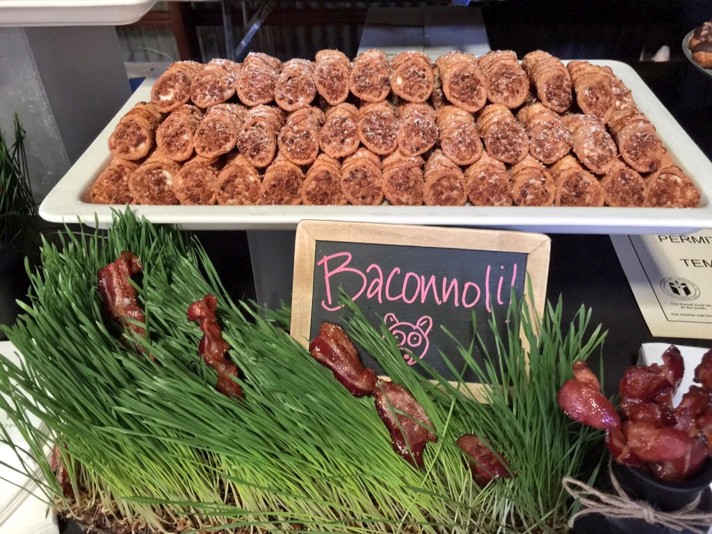 Baconnoli at Austin's Beer & Bacon Fest, February 2015