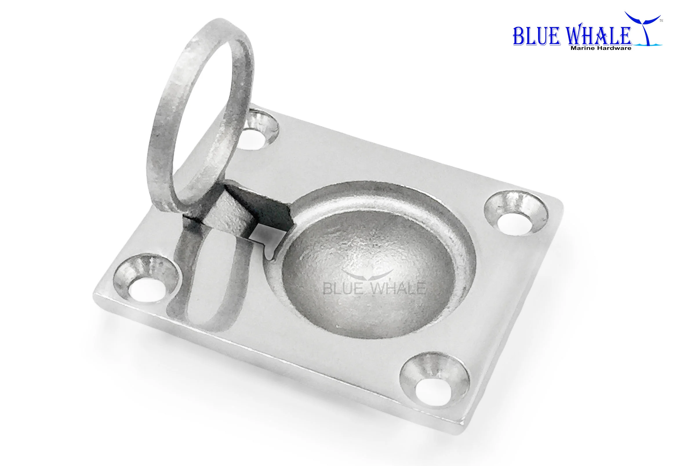 Blue Whale 316 Stainless Steel Small Ring Pull Lift Handle With