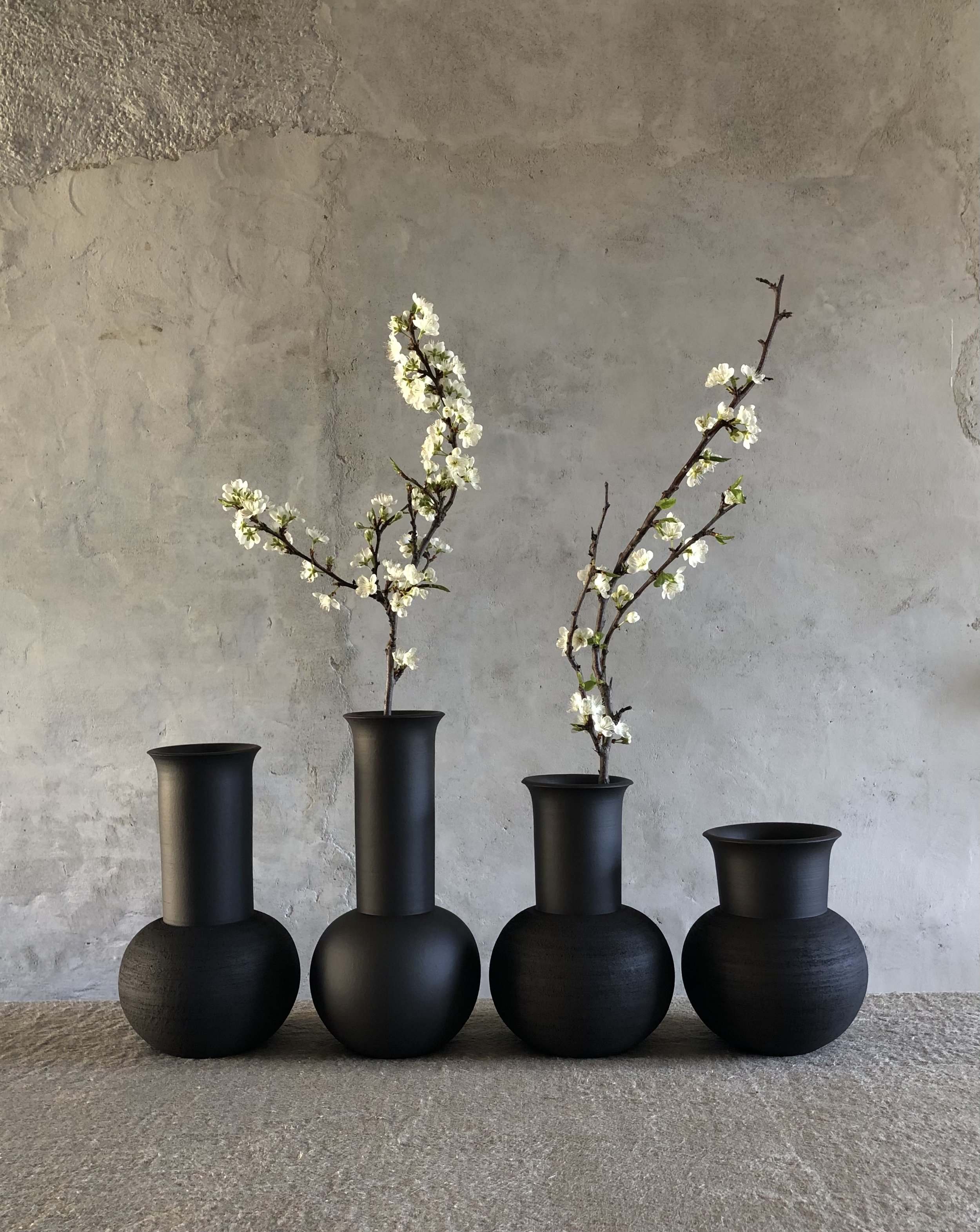 alissa coe studio-black stoneware-blossoms.jpg