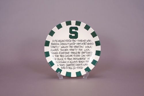 Collectable plates | Sold in a variety of universities 