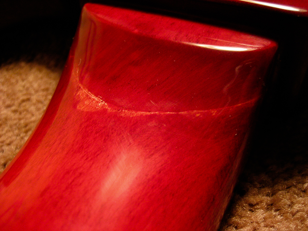 Finished repair – no color work