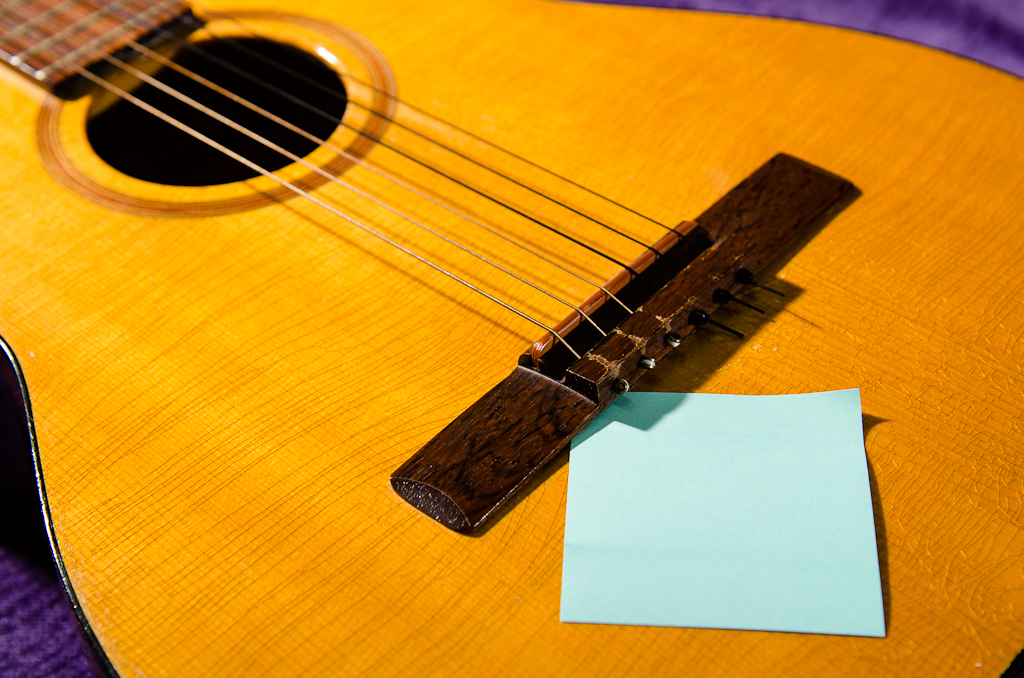 Post-it® slips in to reveal a failing glue joint