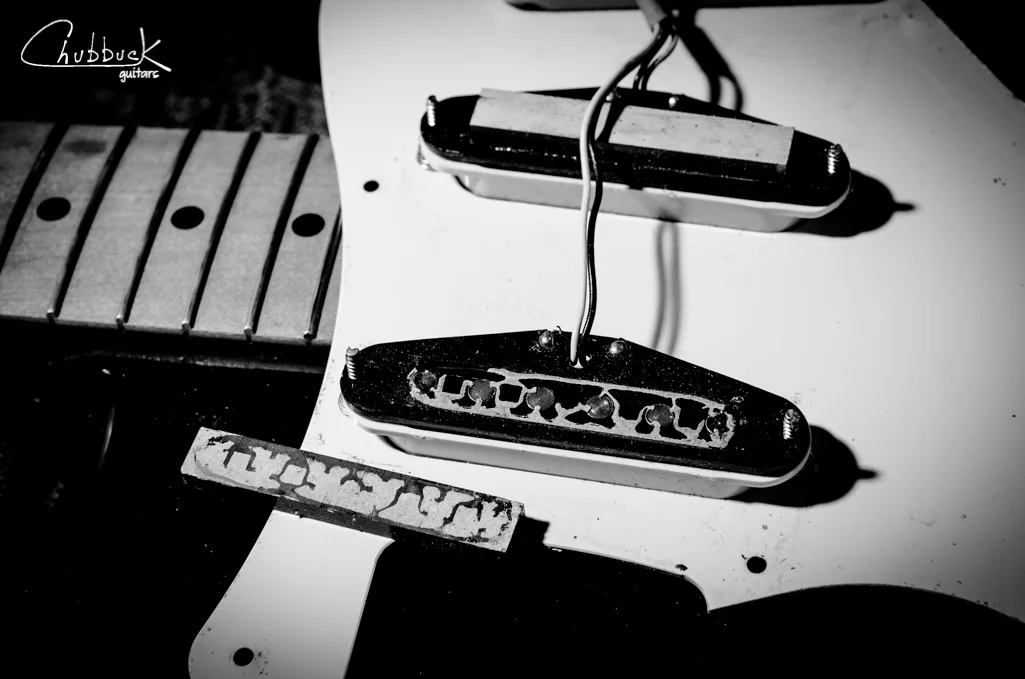 80's Japanese Strat :: jacked up magnet repair