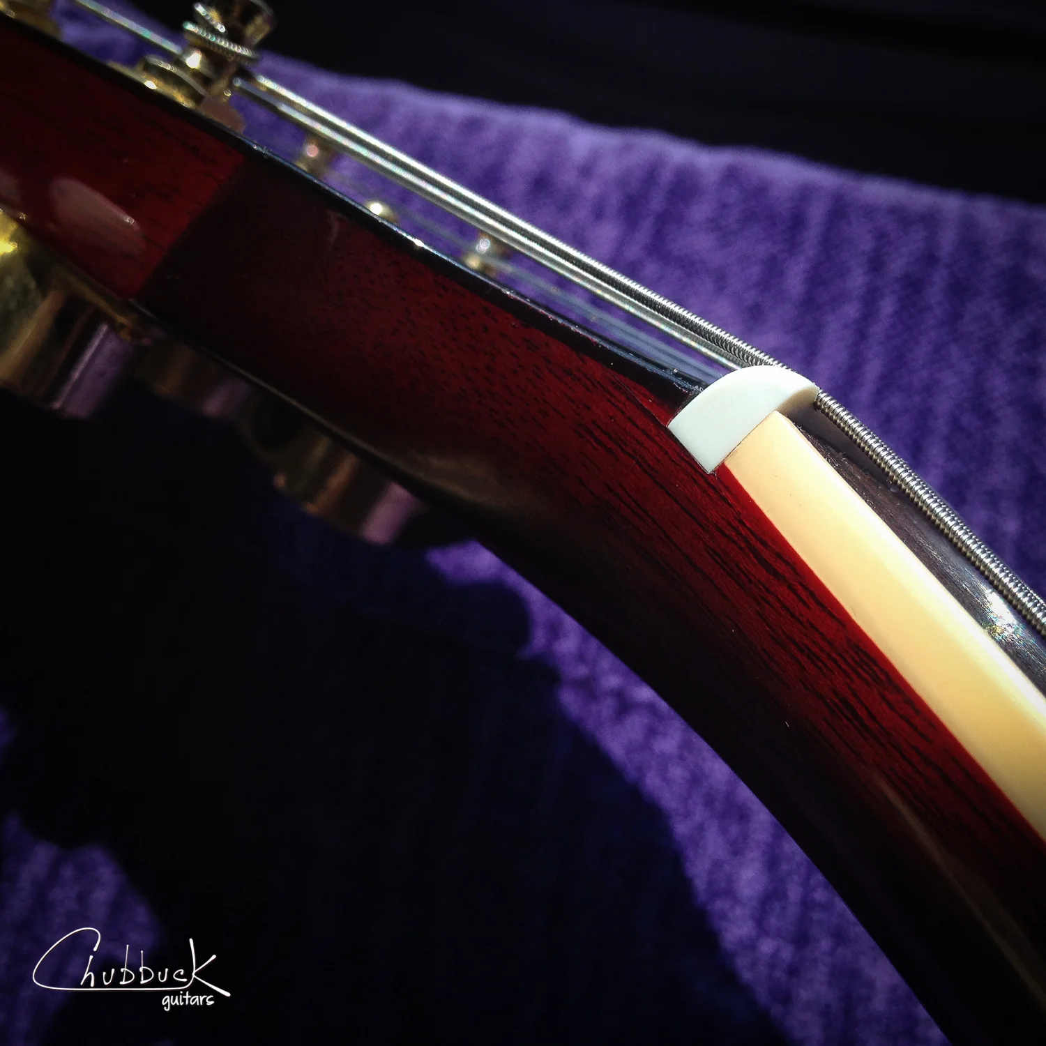 2000 Gibson Les Paul Standard TUSQ nut — Chubbuck Guitars making