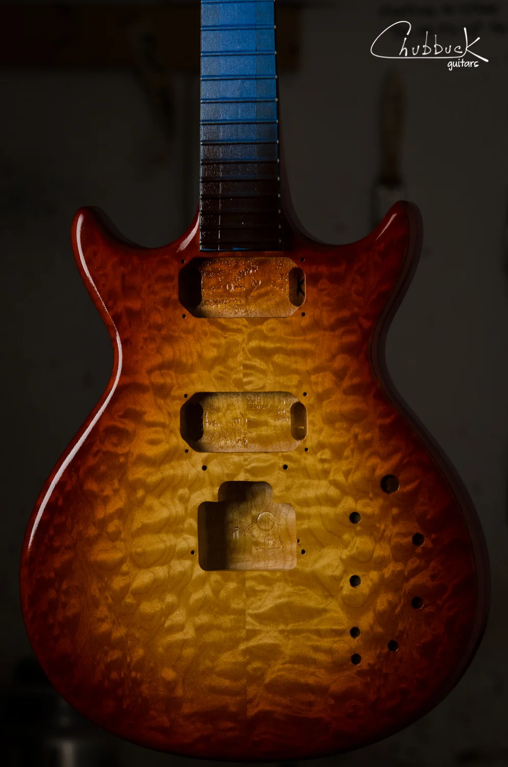 1987 Carvin DC-150 :: stripped down & bursted