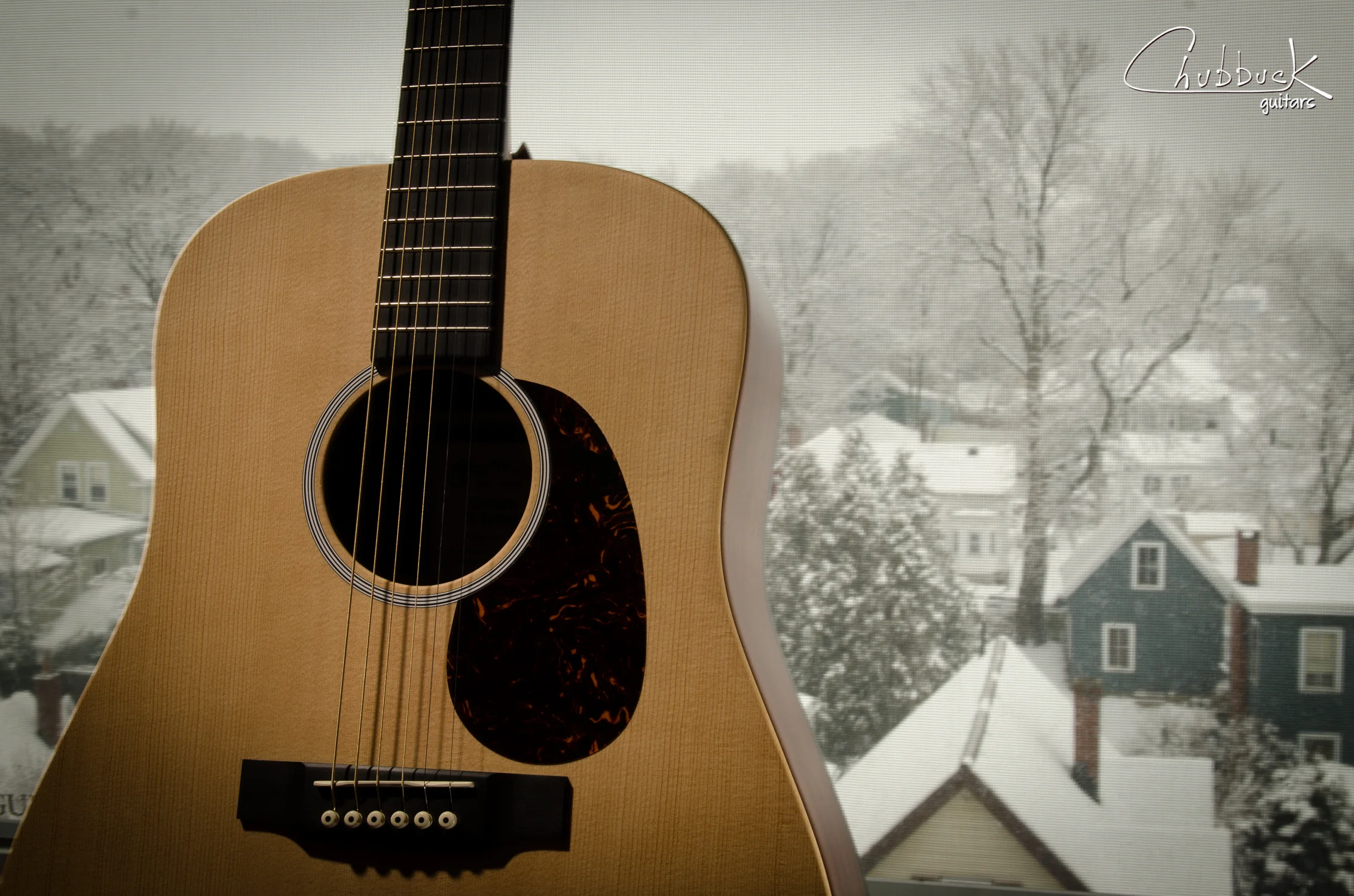 2014 Martin Custom X Series D [4.7 lbs] :: hardwood floor free fall