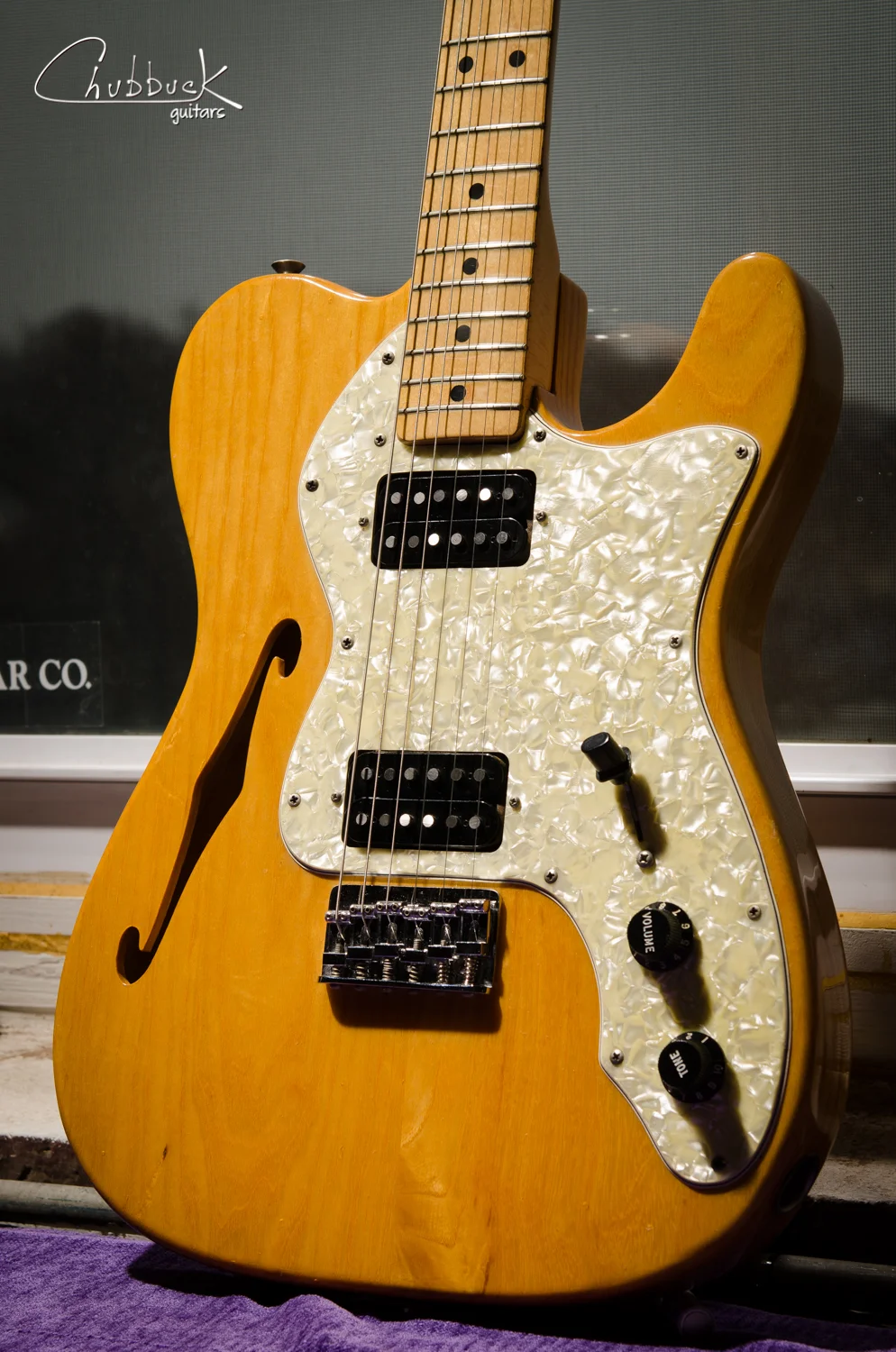 1978 Fender Tele Thinline [7.6 lbs] :: neck realignment