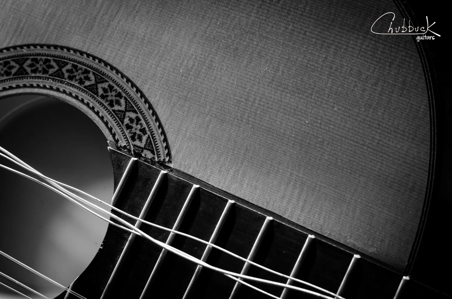 Nasty fingerboard extension top crack :: 2007 Pavan TP-30 Classical