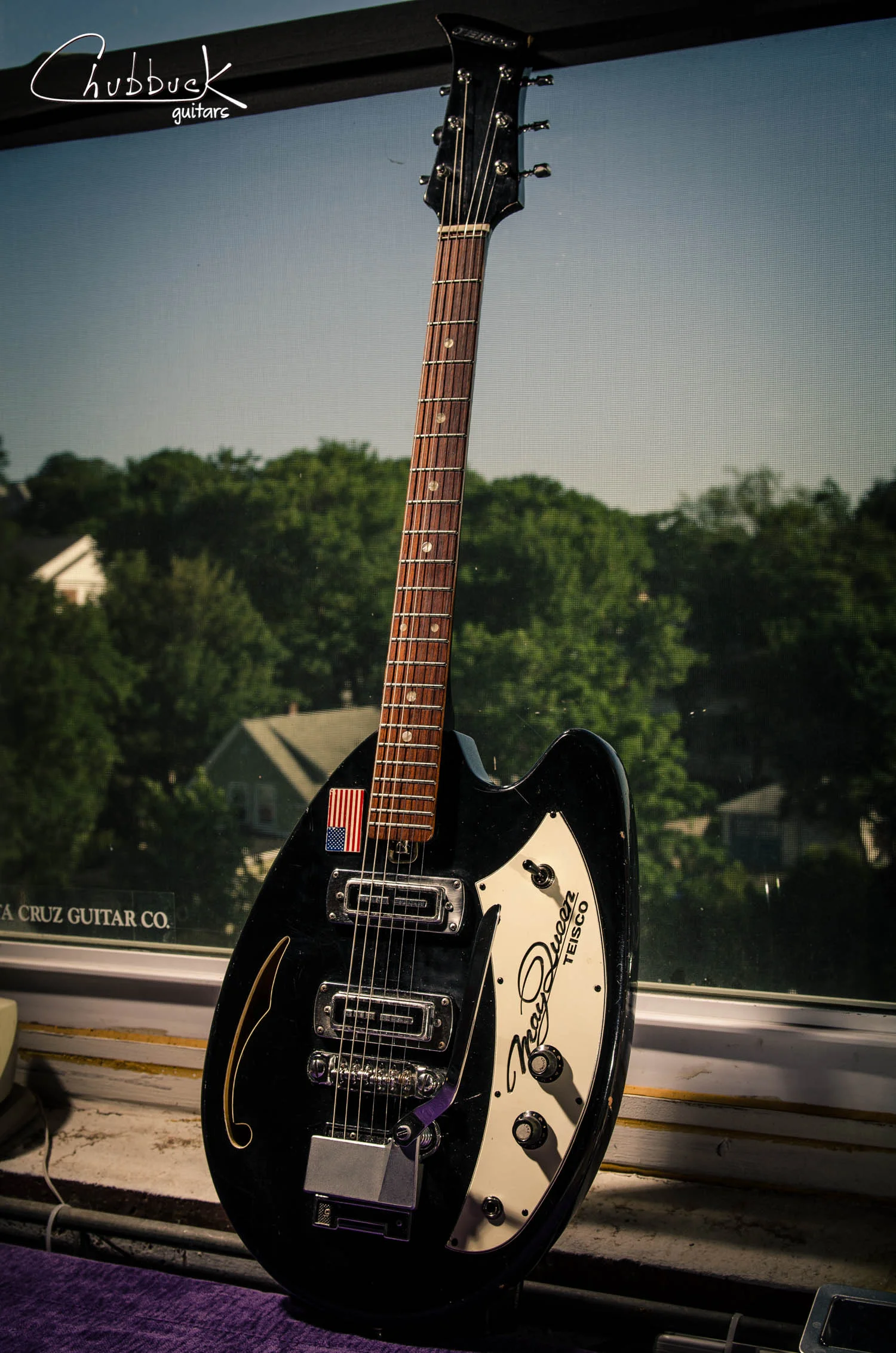 1960's Teisco May Queen [7.6 lbs] :: rewire & setup