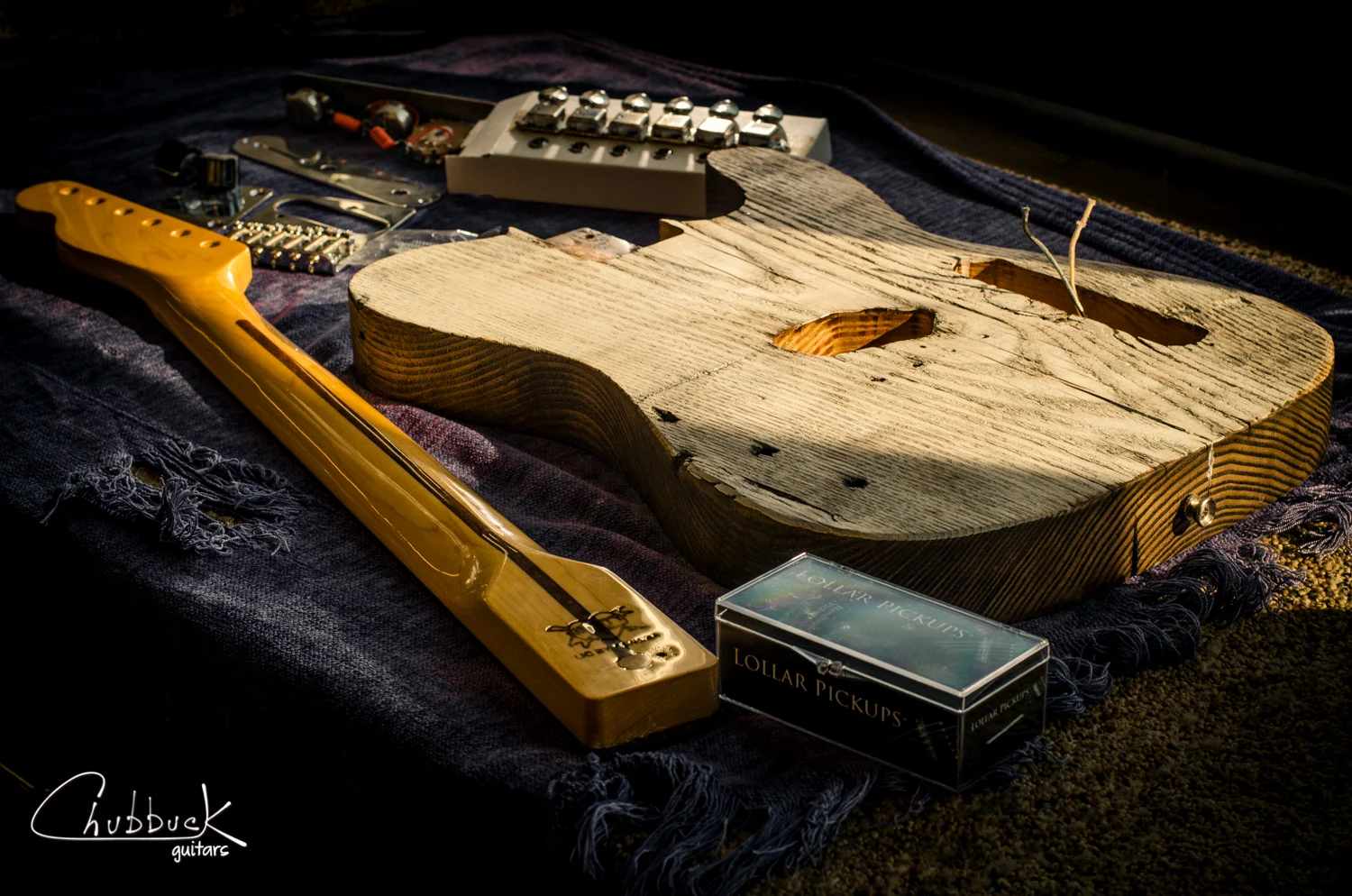 Mighty Mite Lollar :: Reclaimed Pine Tele Esquire