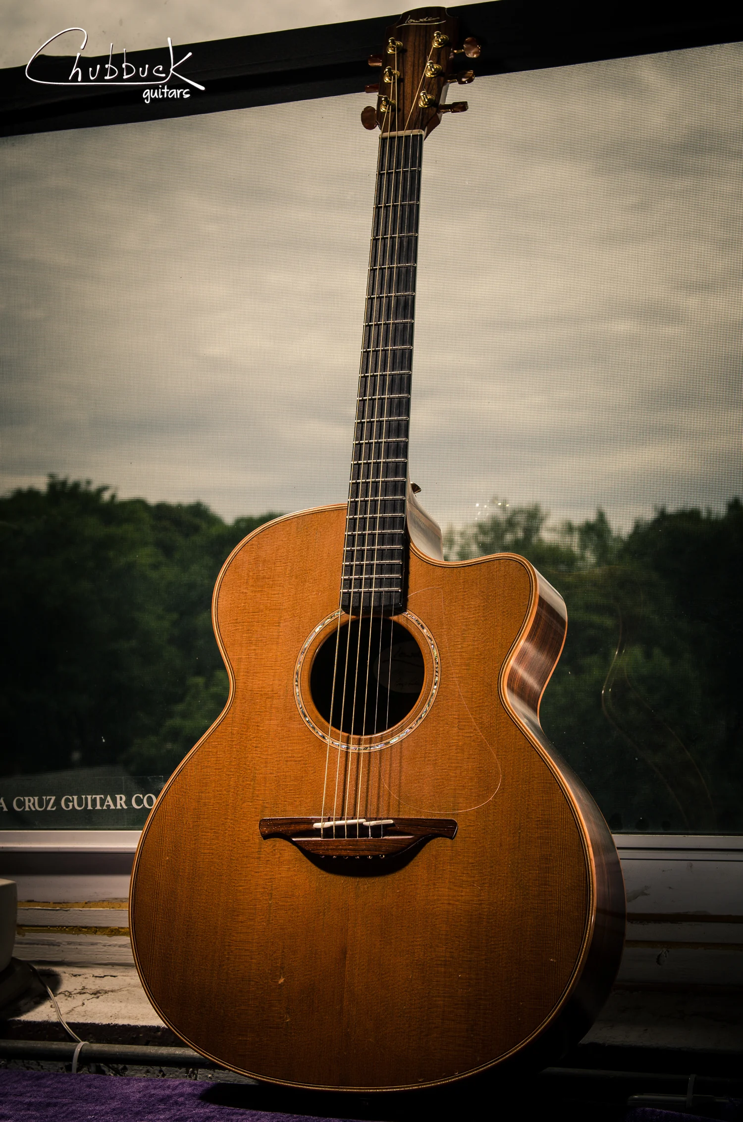 Binding dings :: Lowden 025C [4.8 lbs]