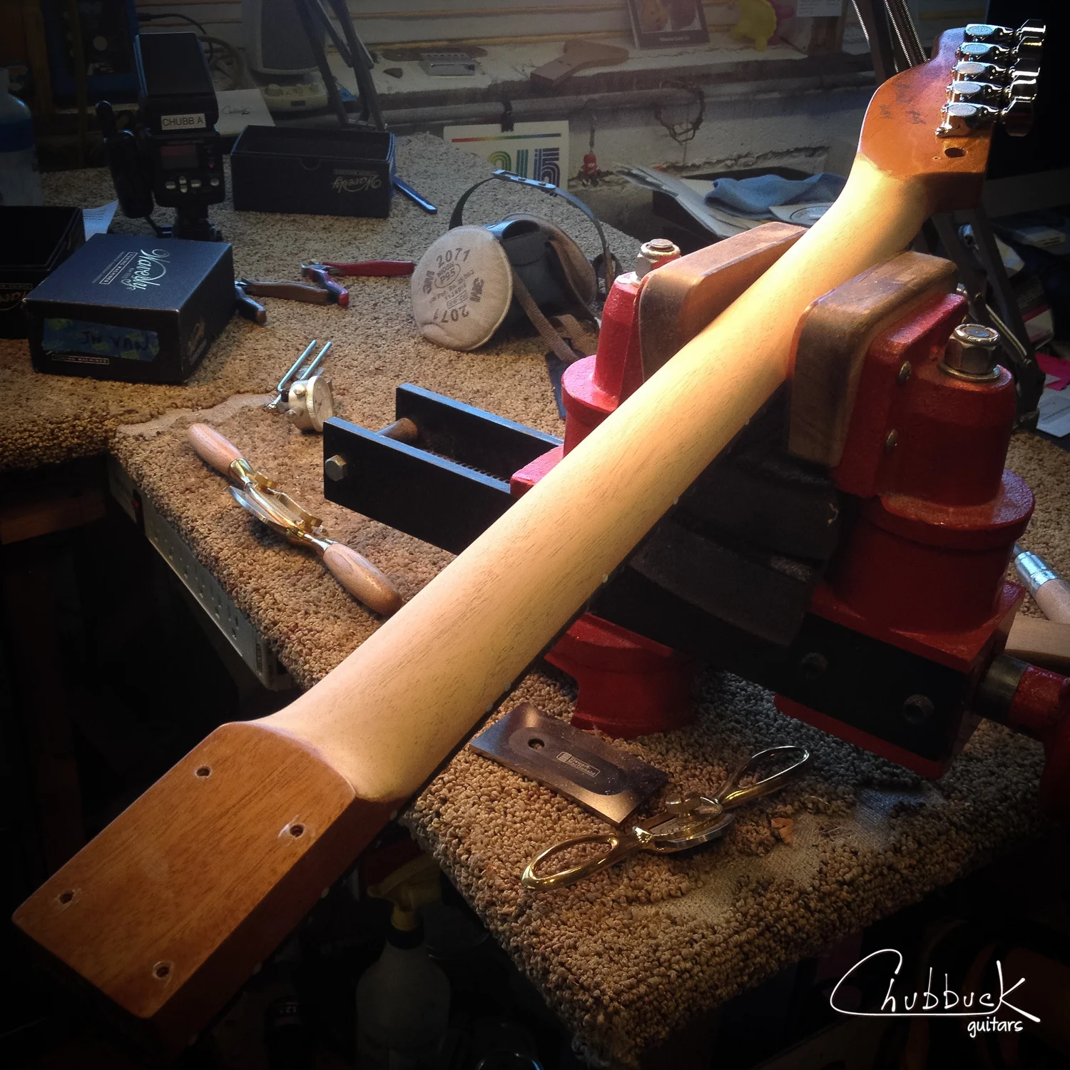 Neck recarve :: 2014 JW Van Tele