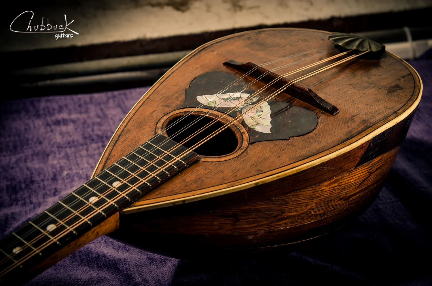 100 Year Old Restoration :: Lyon & Healy Bowl Back Mandolin [1.3 lbs]