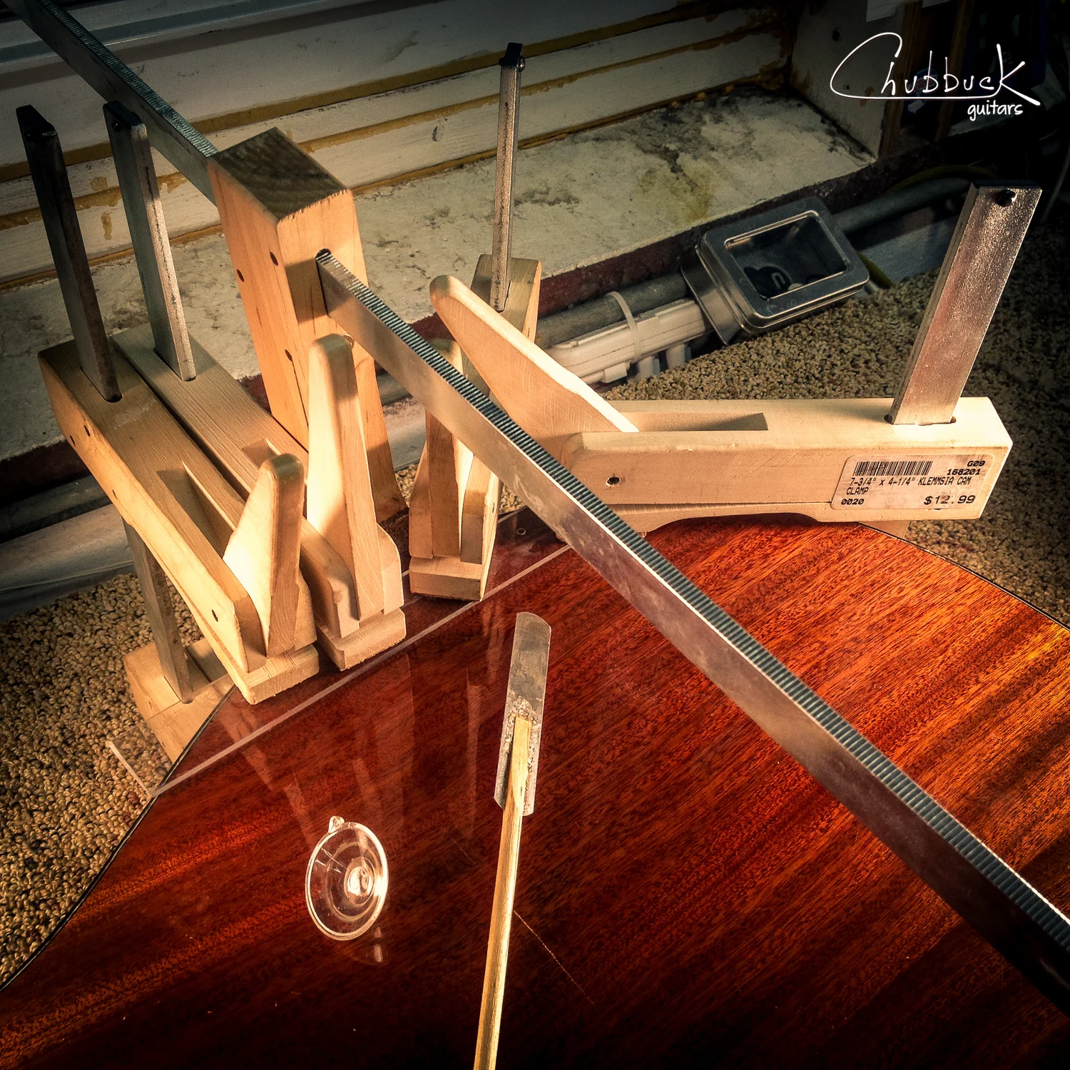 Back crack repairs :: Breedlove AD25/SM