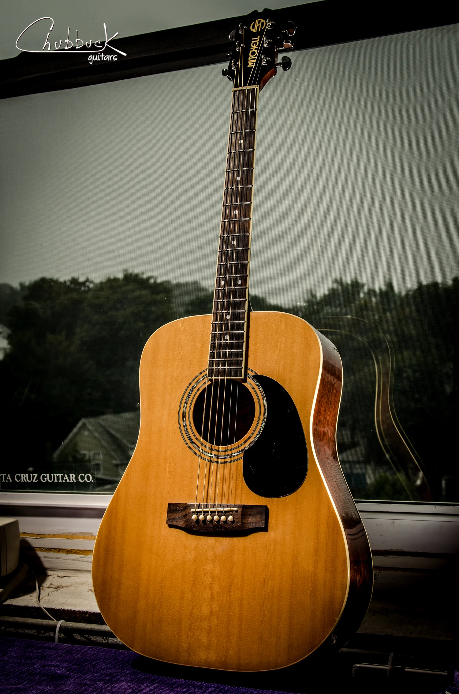 Neck repair & setup :: Mitchell MD-100 [4.5 lbs]