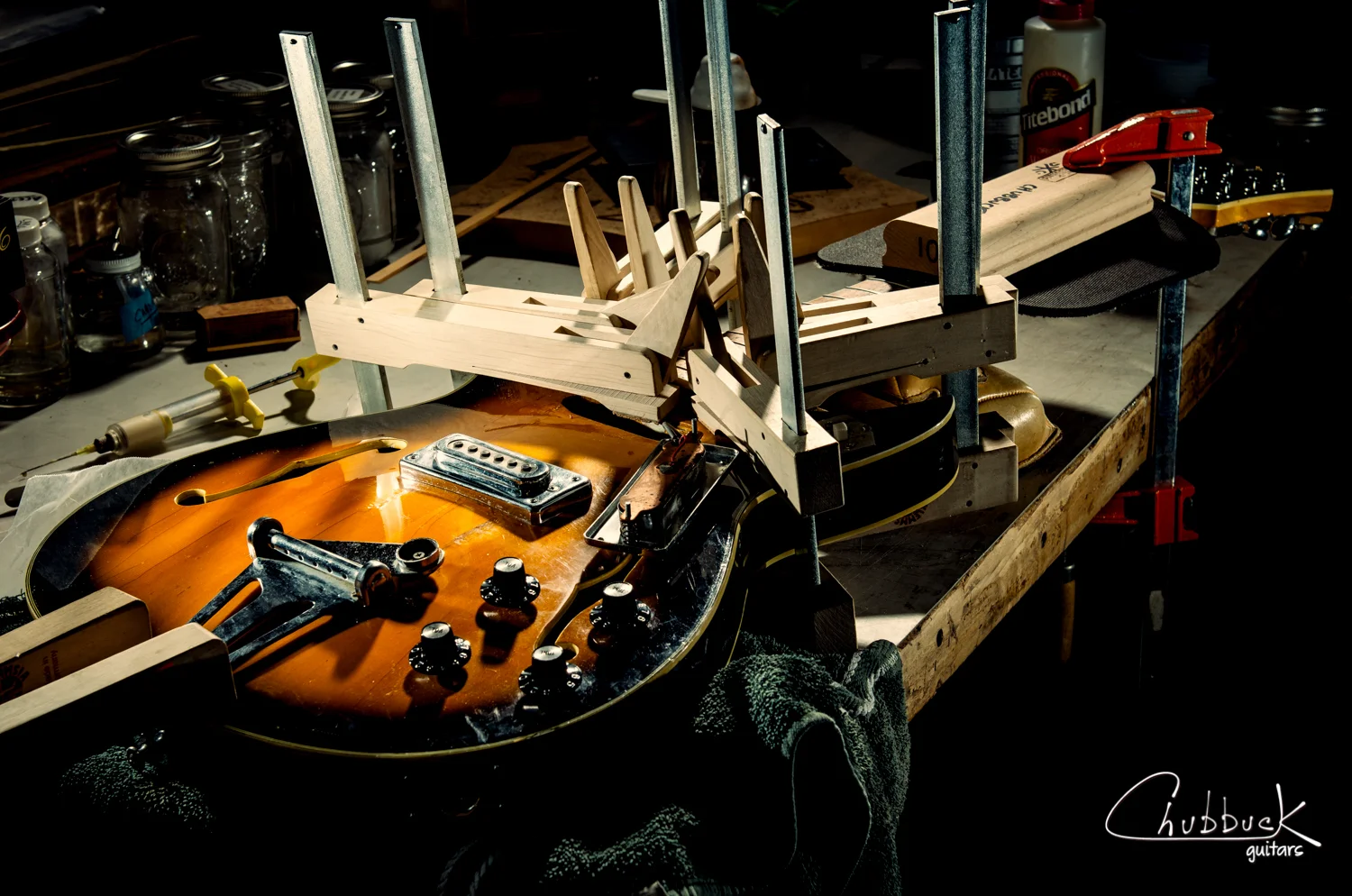 Loose Neck Block :: 1960's Aria Barney Kessel