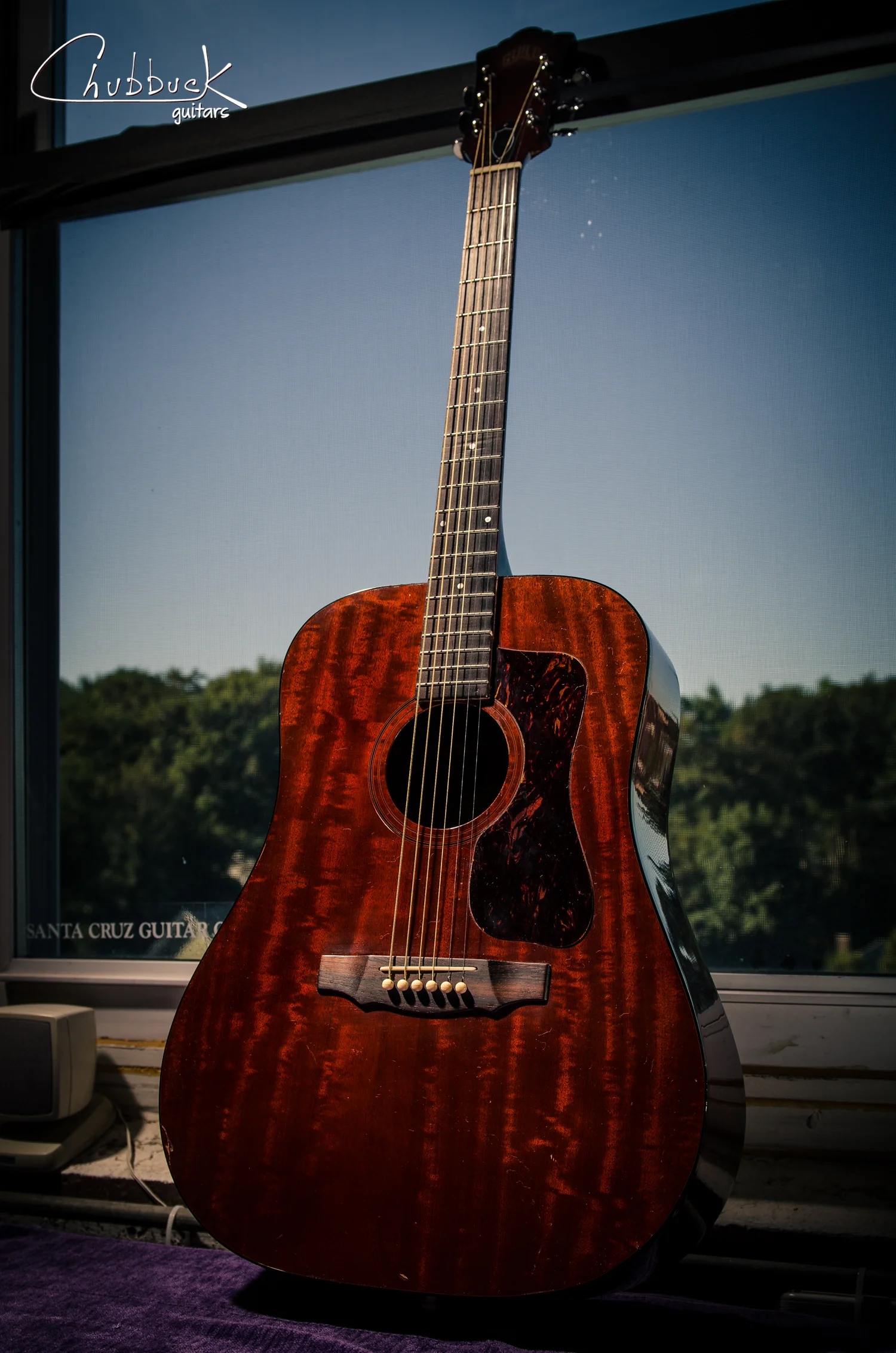 Shipping Damage & Bridge Re-glue :: 1971 Guild D25 Brown [4.2 lbs]