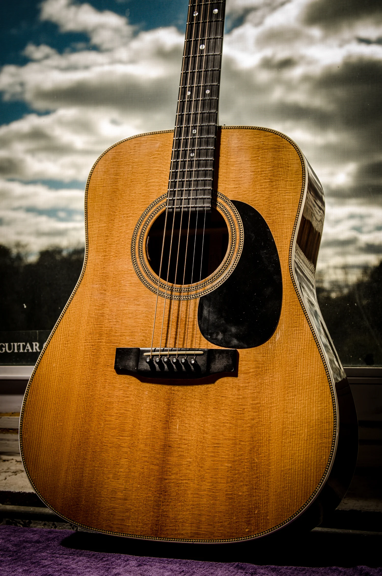 Frets & binding repair :: 1993 Martin HD-28 2R [4.8 lbs]