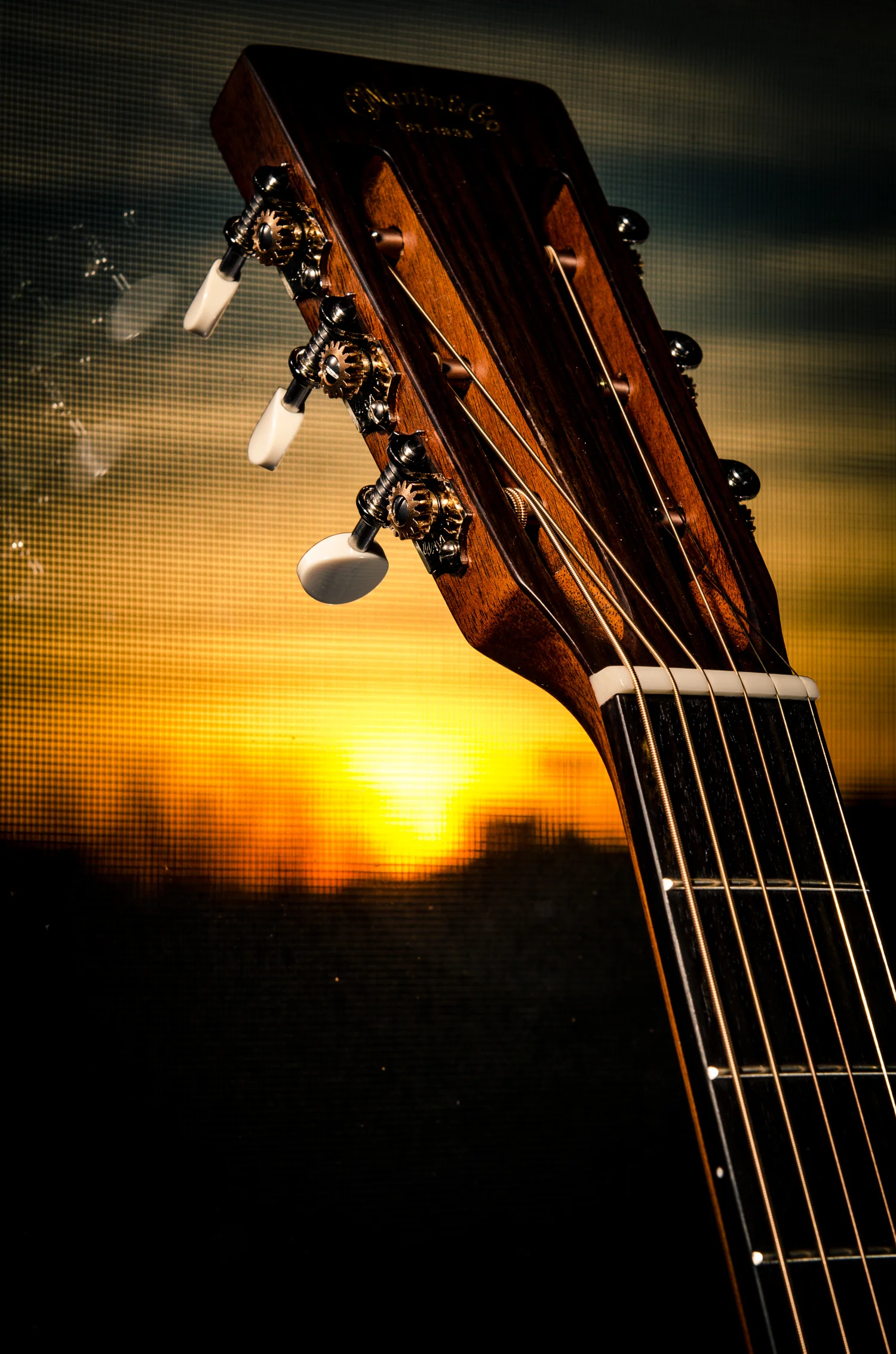 Fingerboard crack & new Waverly's :: 2014 Martin Custom O [4.0 lbs]