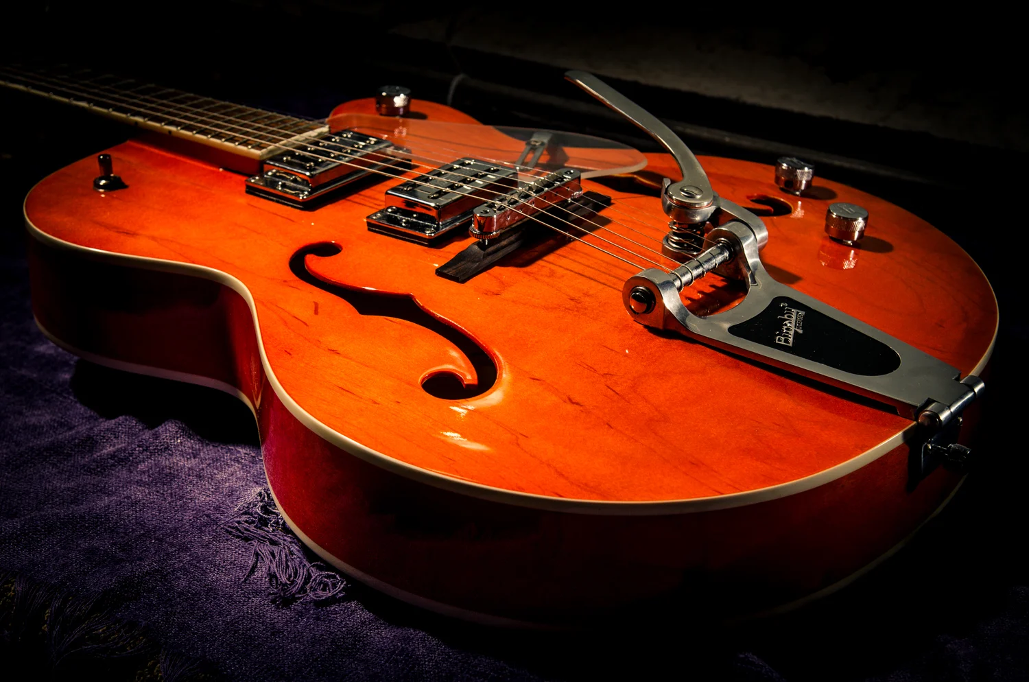 Bigsby setup :: 2007 Gretsch G5120 [7.2 lbs]