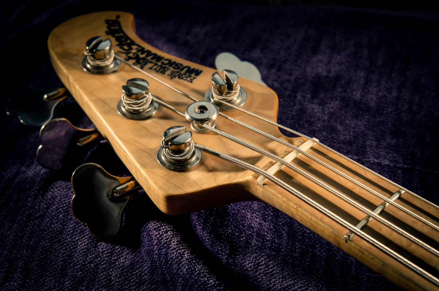 New bone nut :: ~1995 Ernie Ball Musicman Sterling [8.8 lbs]