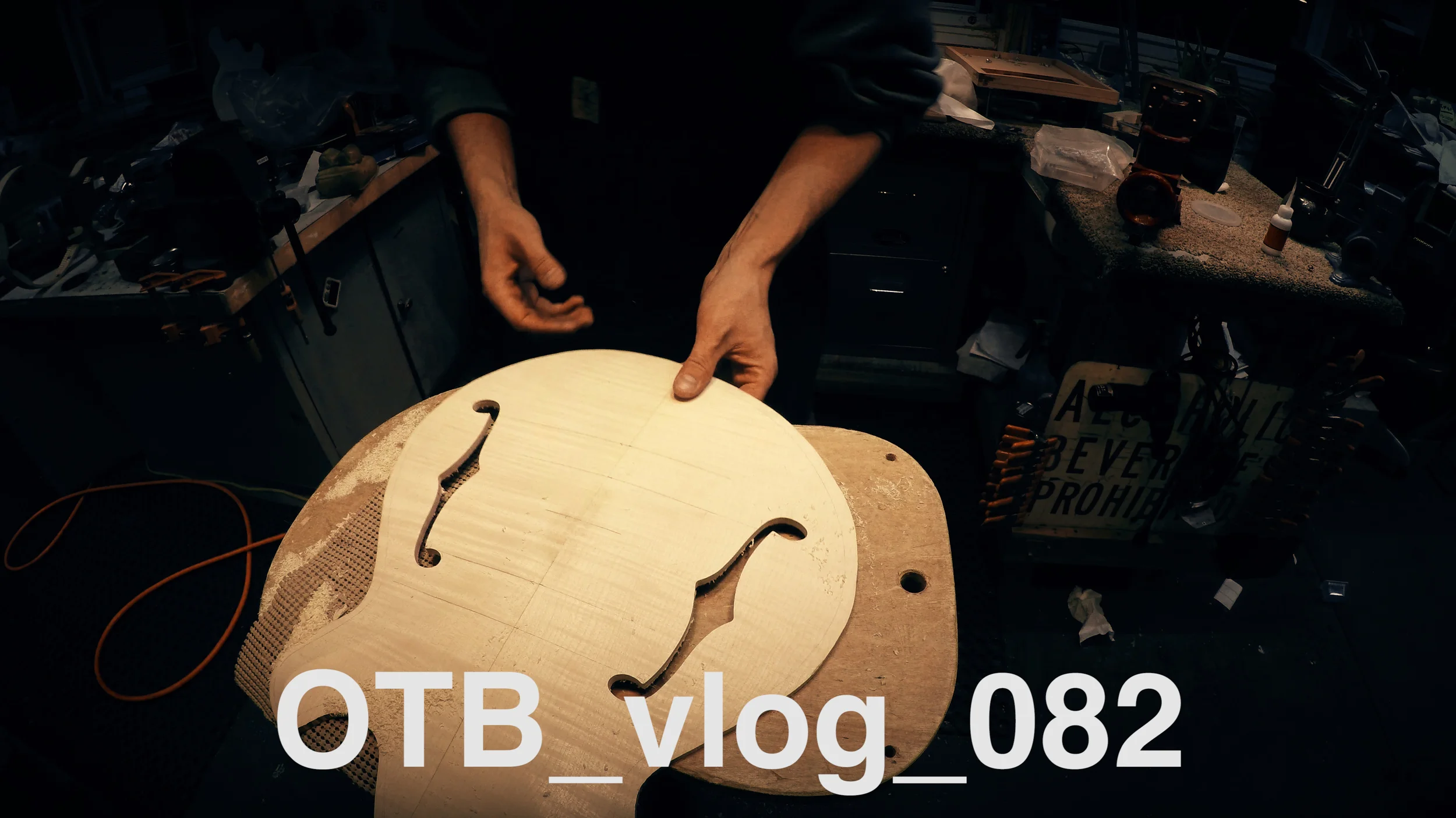 cutting f-holes :: OTB_vlog_082