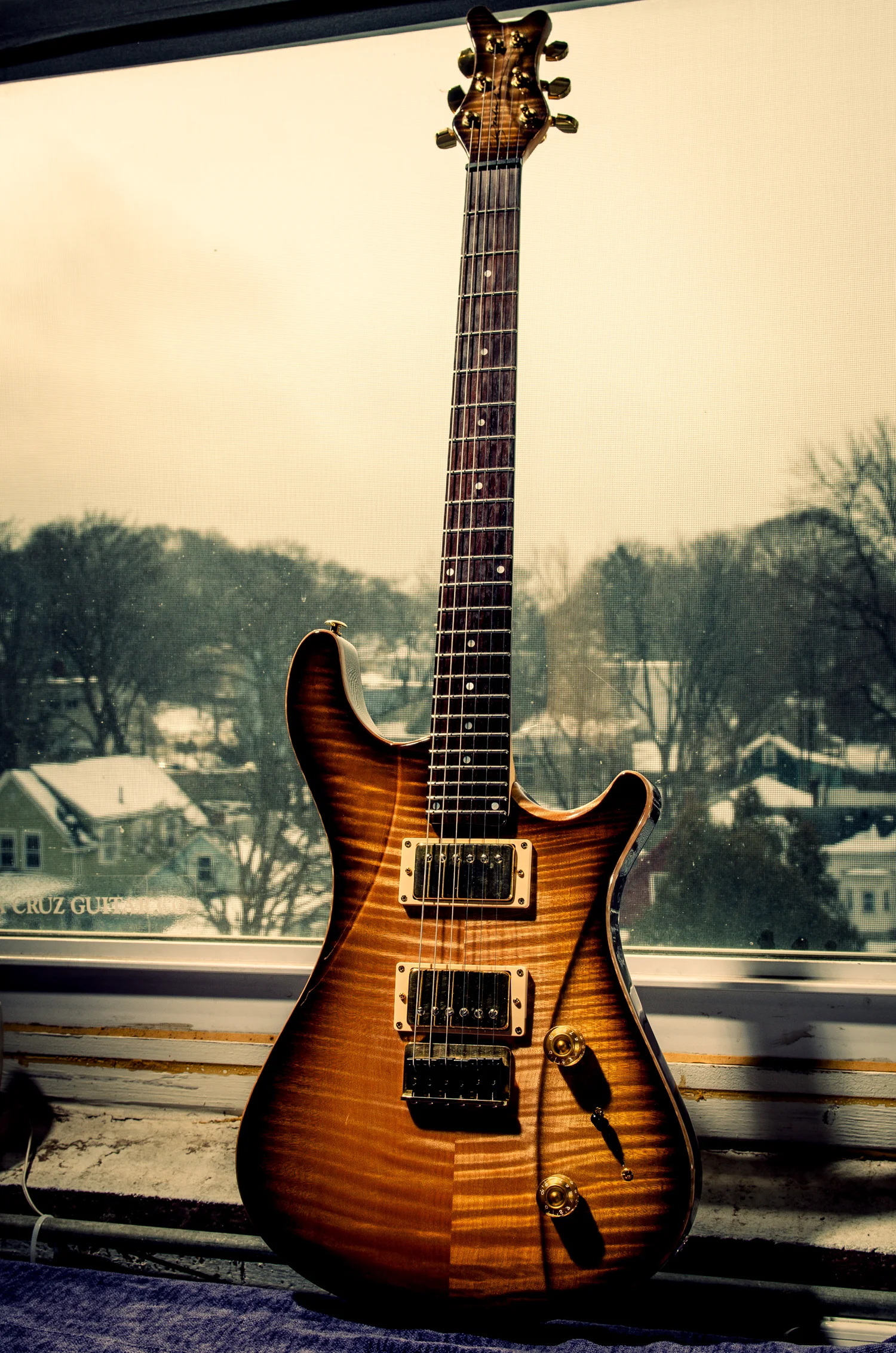 Tricky truss rod :: 1999 Brubaker B-1 [7.8 lbs]