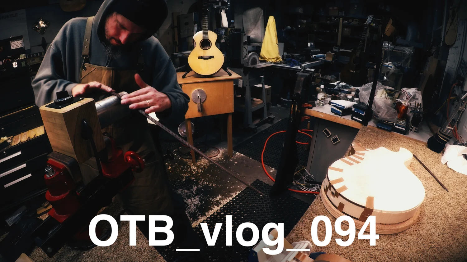 bending hollowbody binding :: OTB_vlog_094