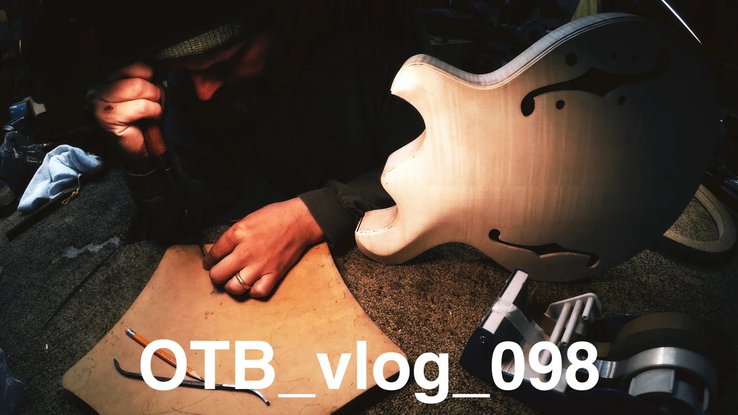 hollowbody binding (part 1) :: OTB_vlog_098