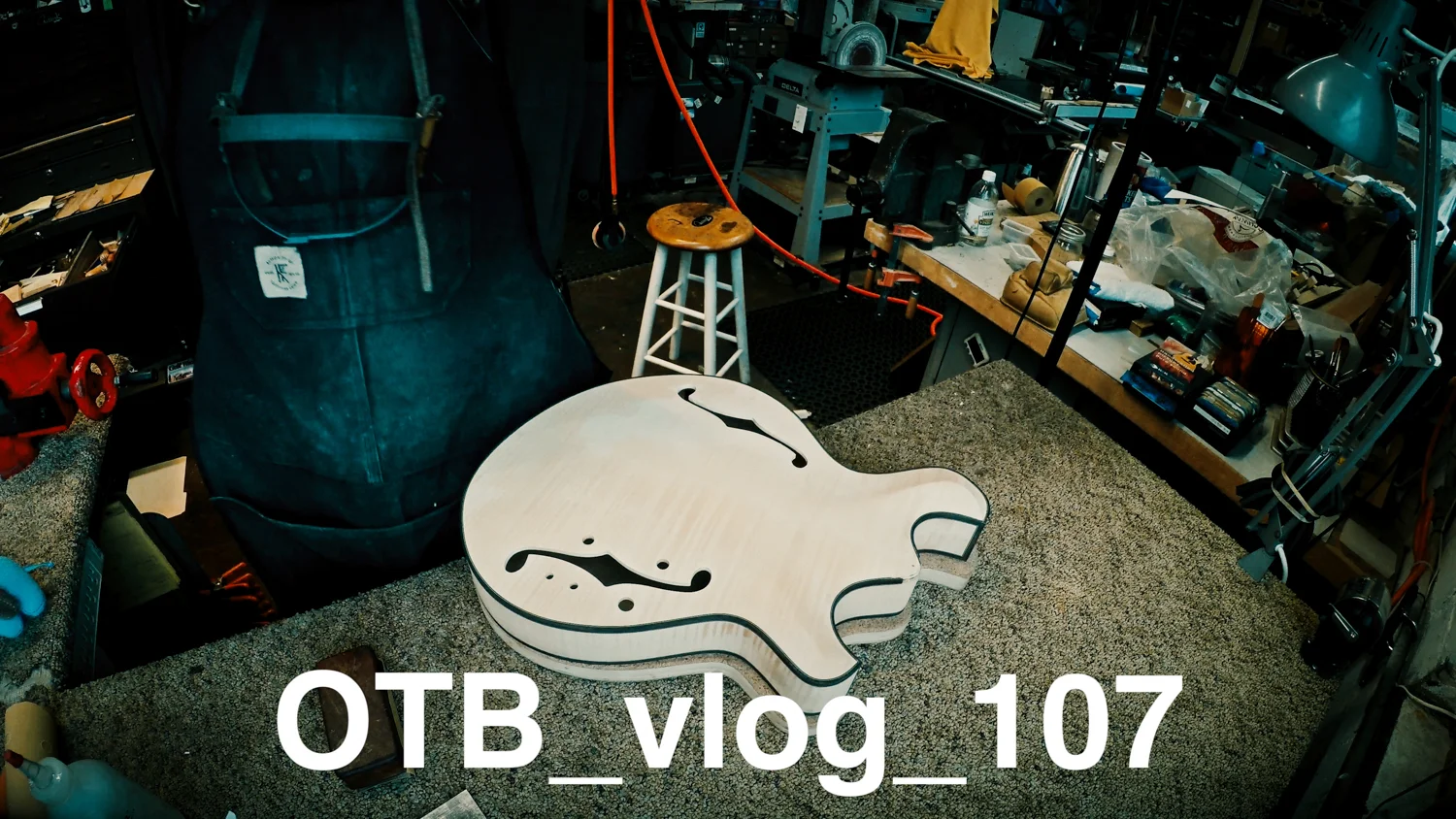 hollowbody sanding :: OTB_vlog_107
