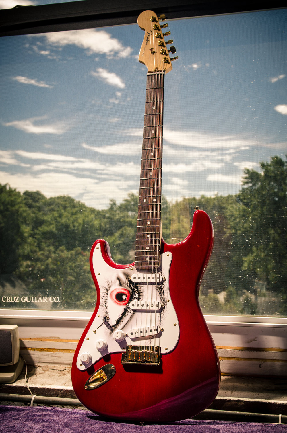 Lefty 2003/2012 Fender American Deluxe Stratocater [8.0 lbs