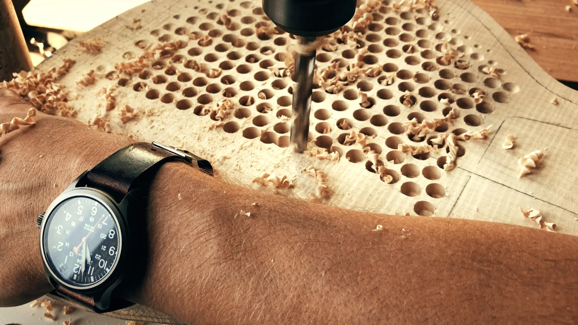 Hollowbody carve prep