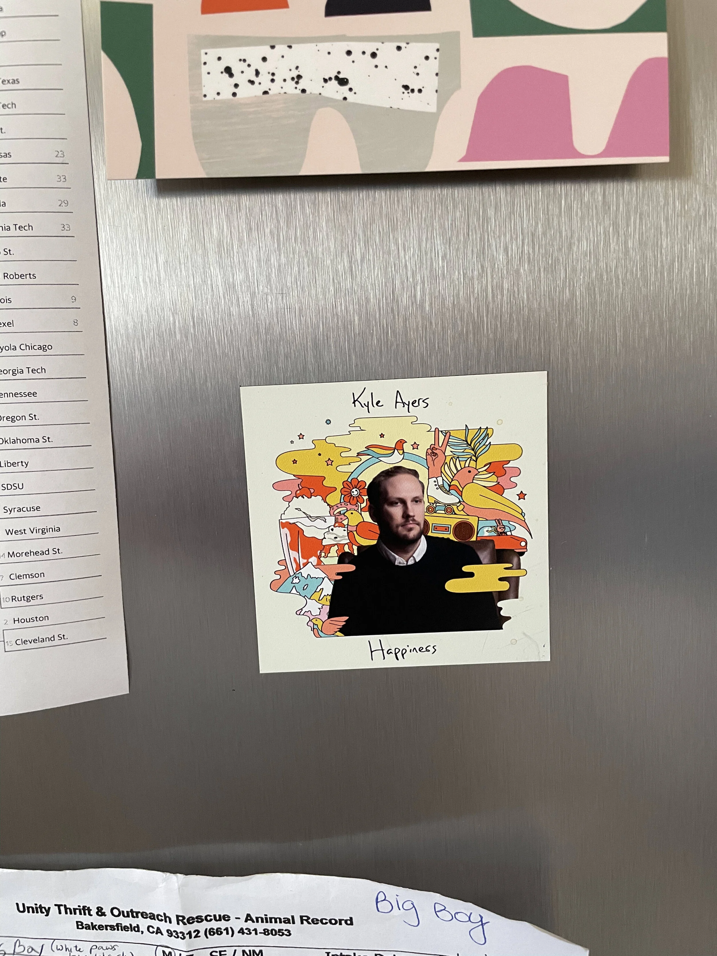 'Happiness' Album Magnets