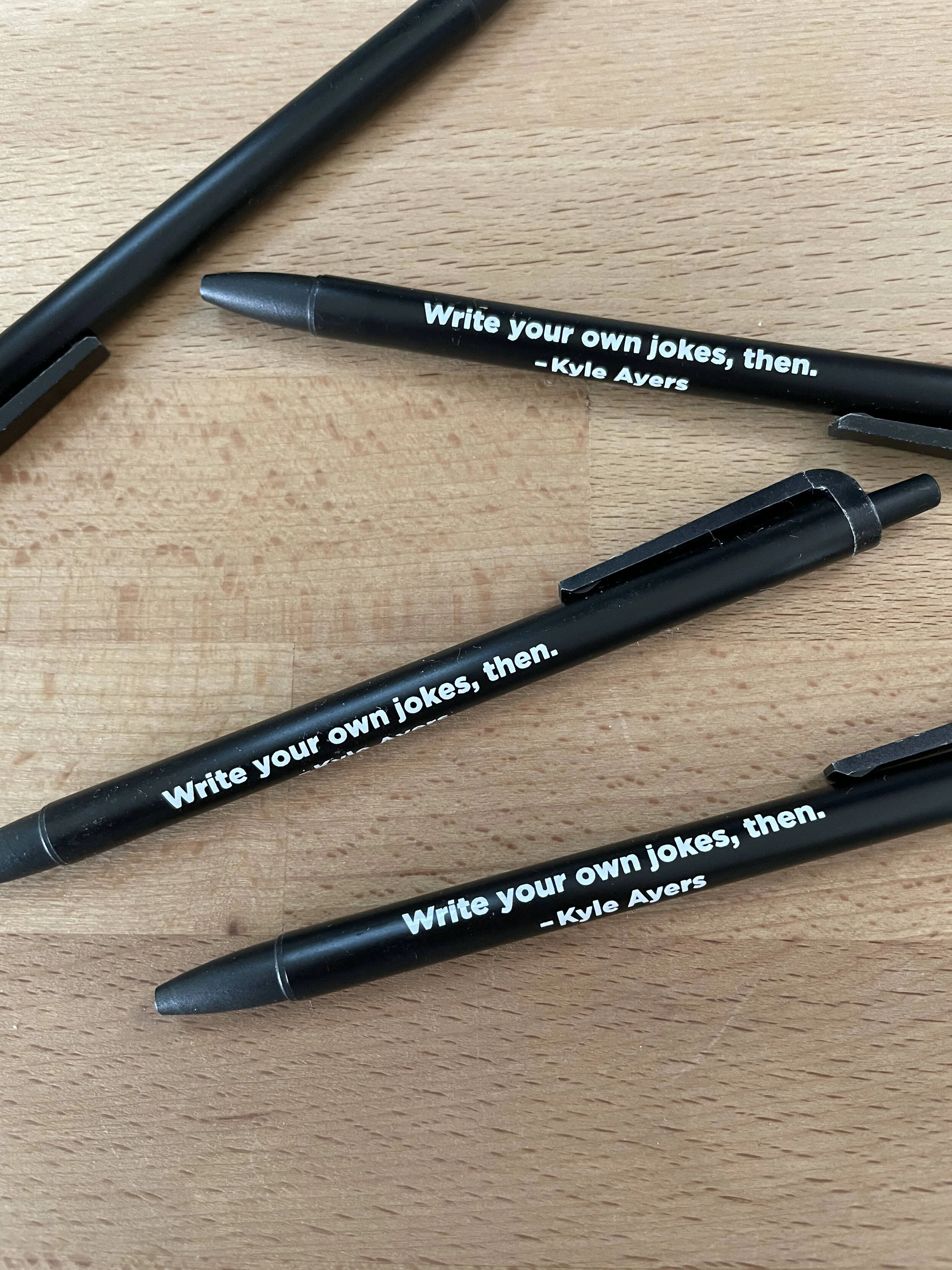 Write Your Own Jokes, Then PEN