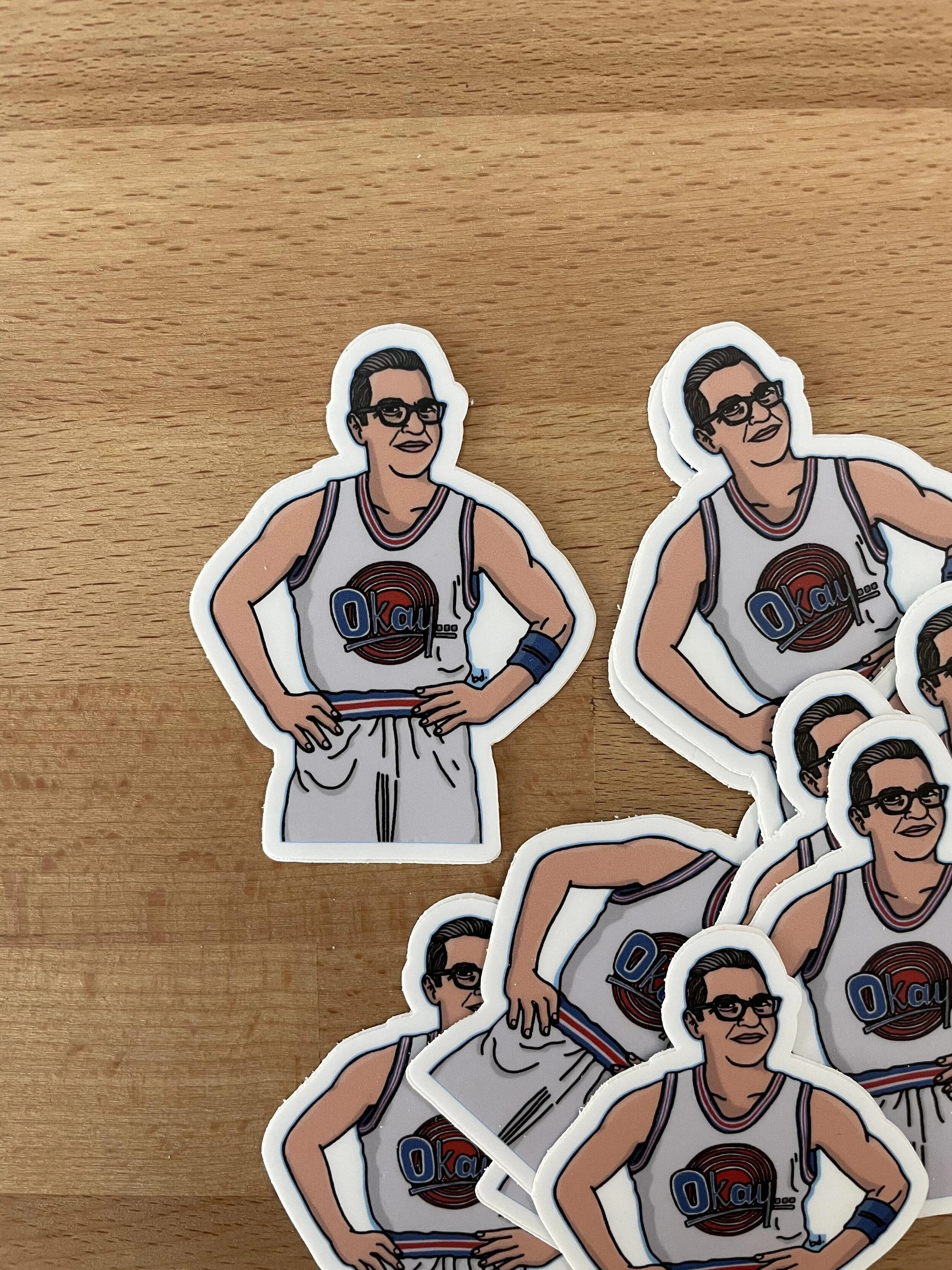 Kyle's Dad "Okay..." Space Jam Stickers