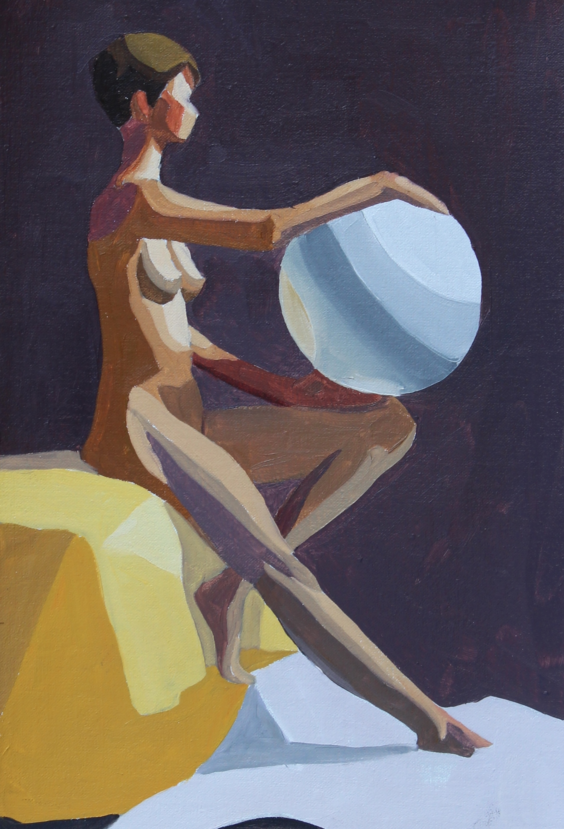  oil on linen  10 x 7 inches  2015 