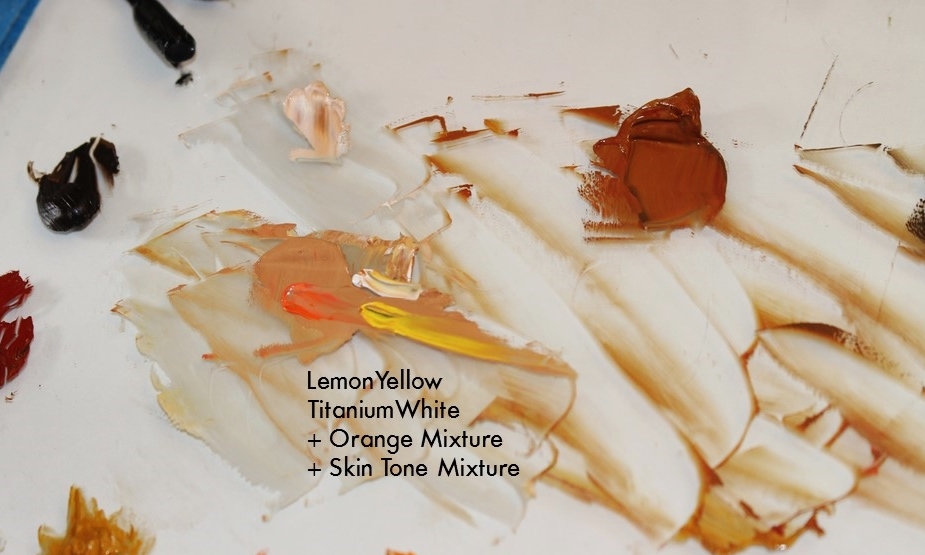 Guide To Mixing Melanin Rich Skin Tones Caleigh Bird Art - What Oil Paints Make Skin Tones