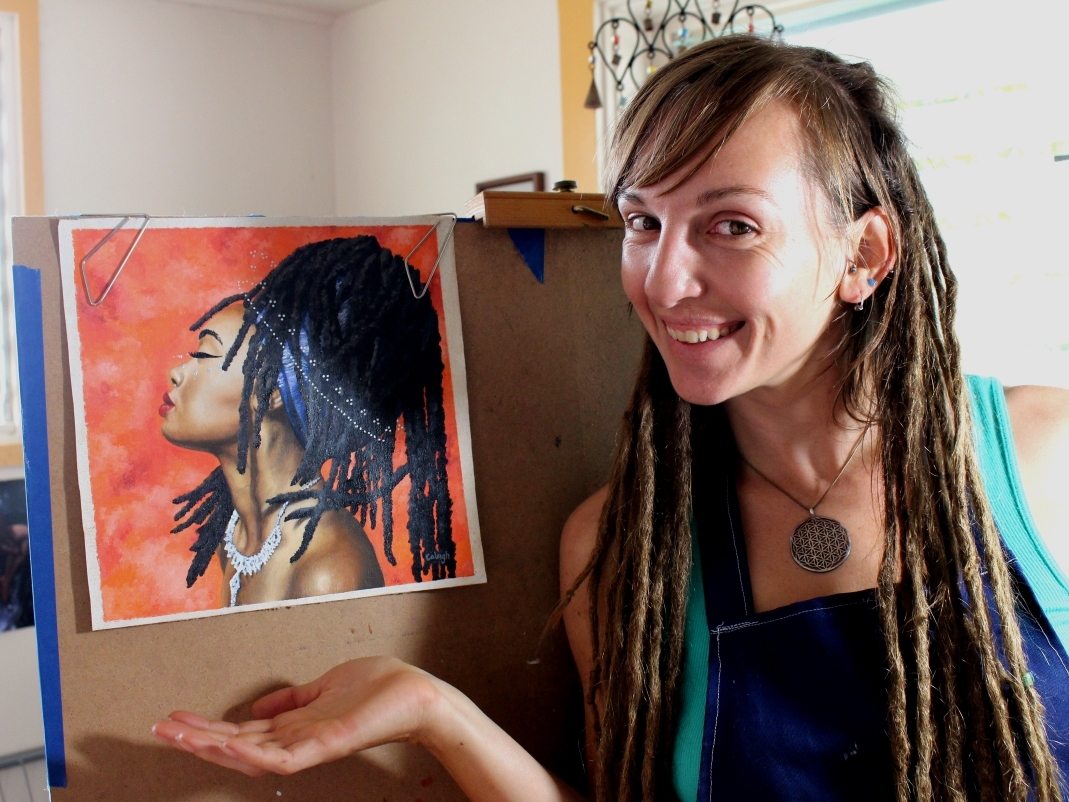 Tutorial Tuesdays Painting A Melanin Rich Skin Tone Part Two