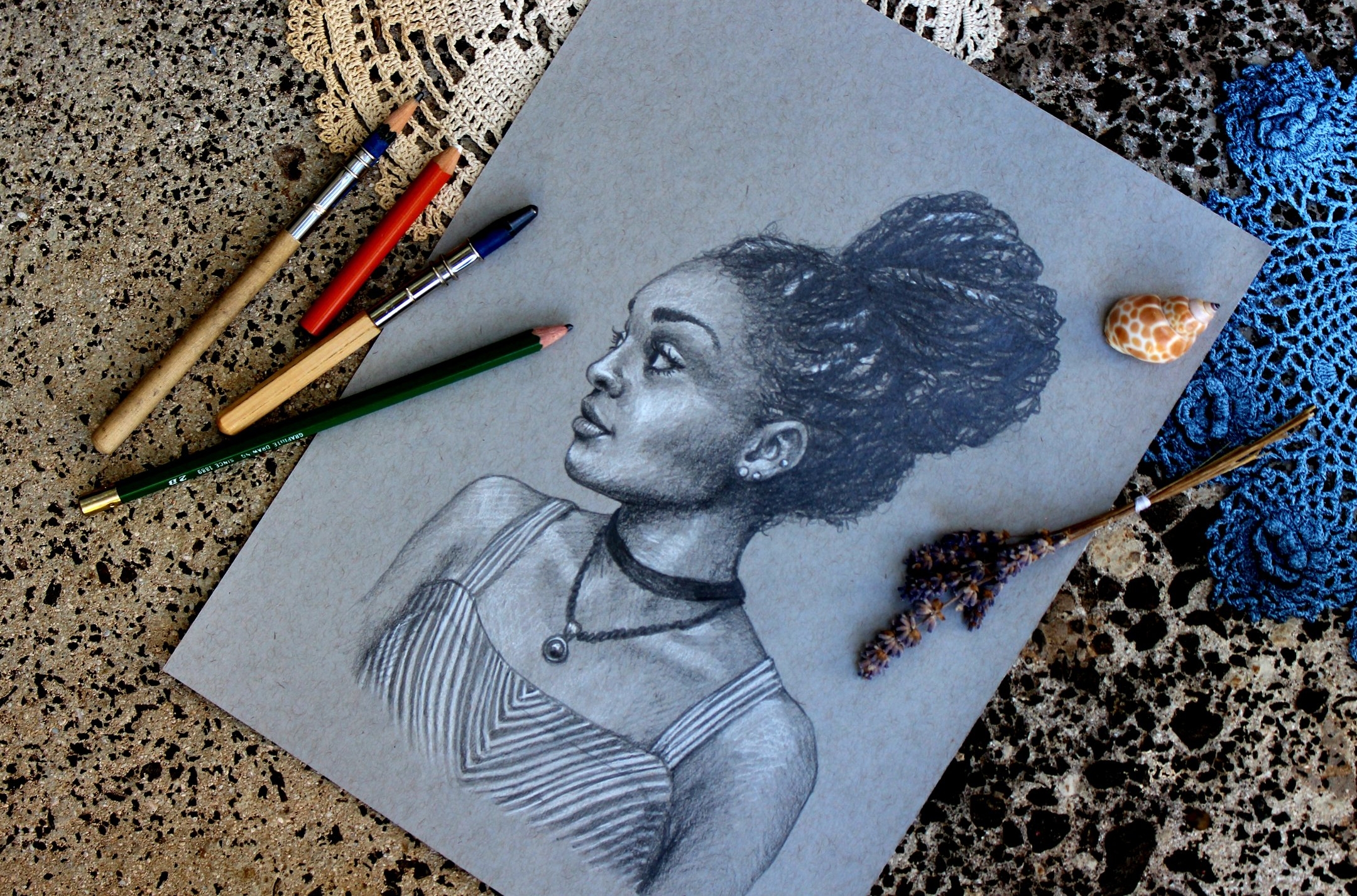 The Best Pencils for Portrait Drawing — Caleigh Bird Art