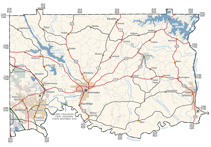 Map provided by The University of Alabama Cartographic Research Laboratory