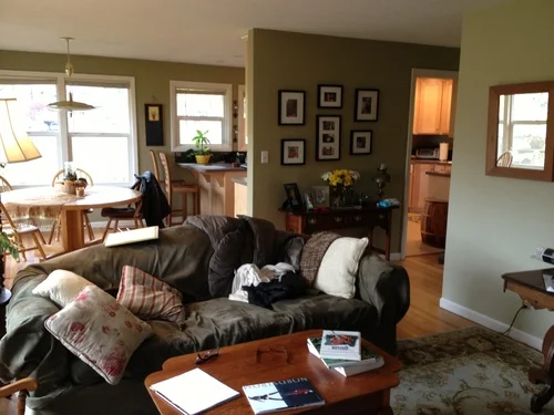 Before: Living room/Dinning room