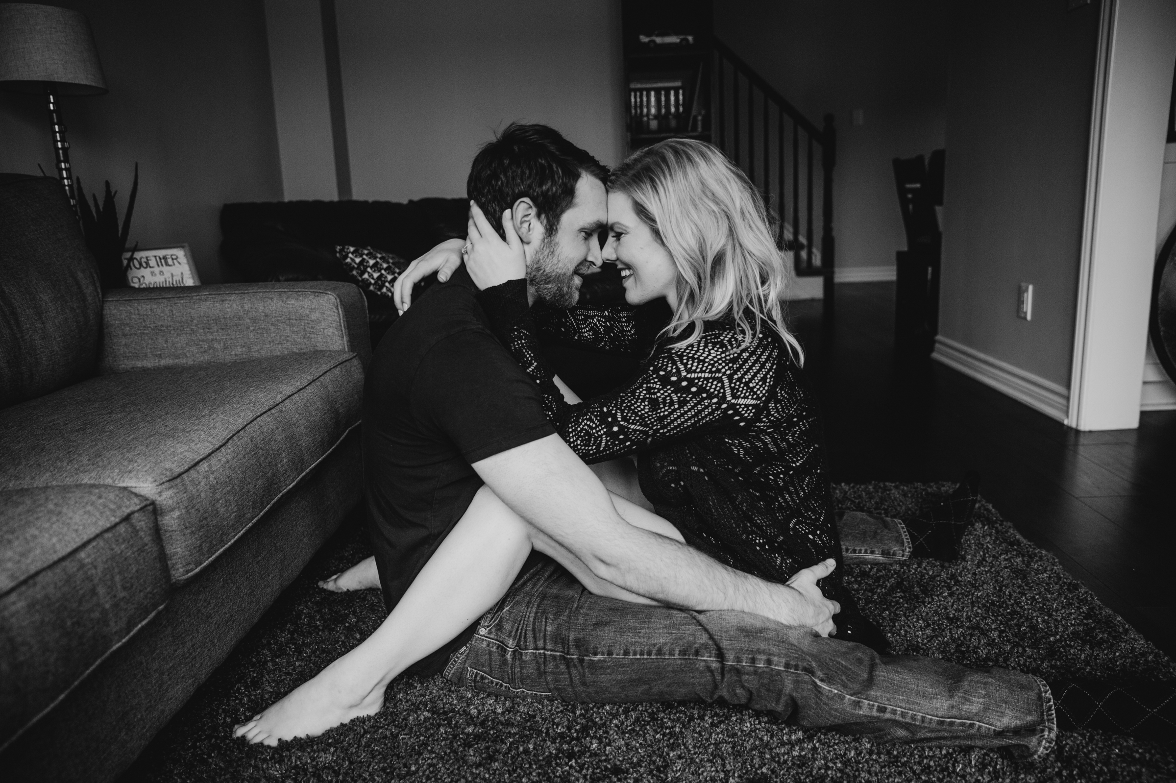 Ottawa In Home Engagement Session - Stephanie-Chris 16.jpg