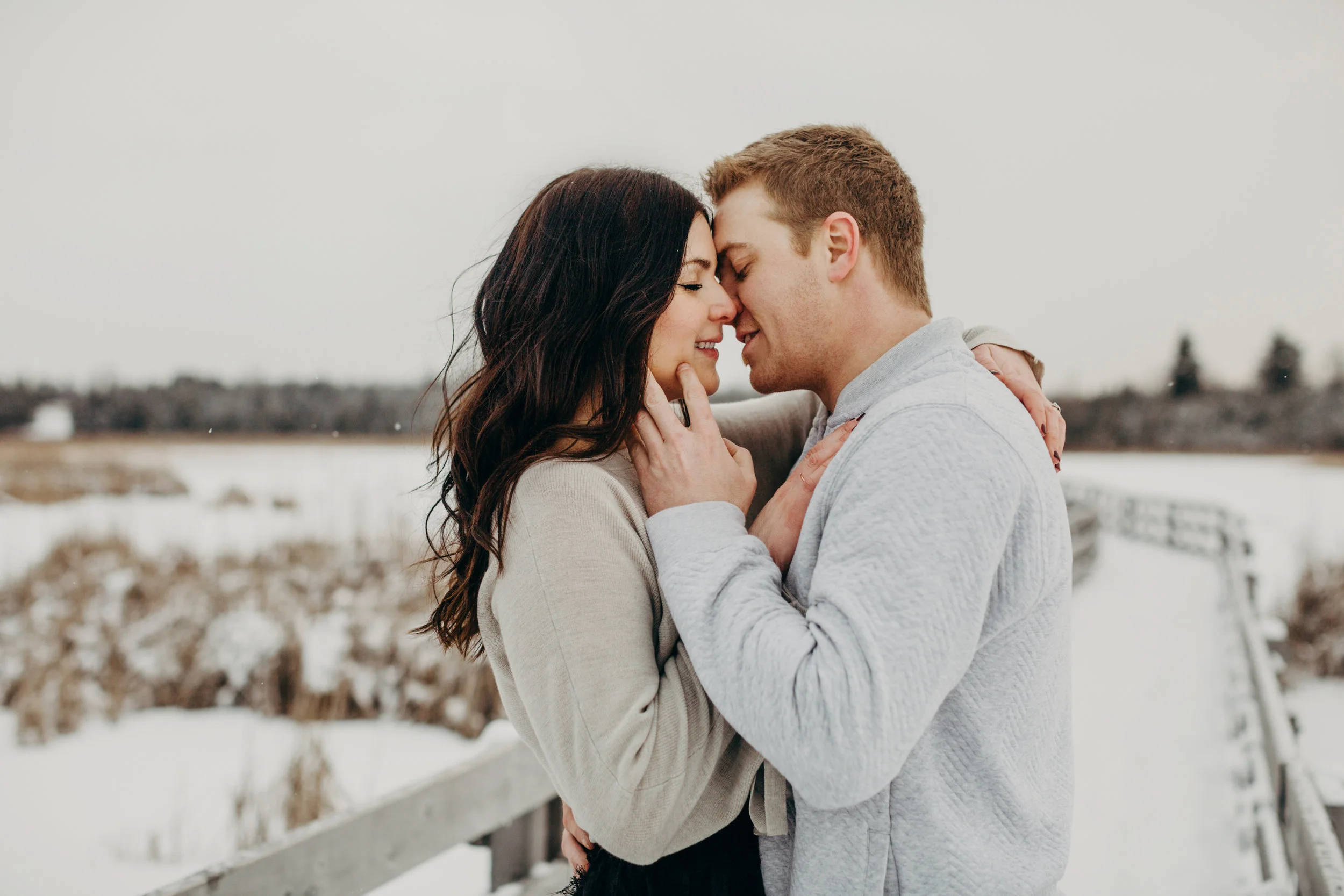Belleville Frink Centre Engagement Session - Kiersten & Jeremy