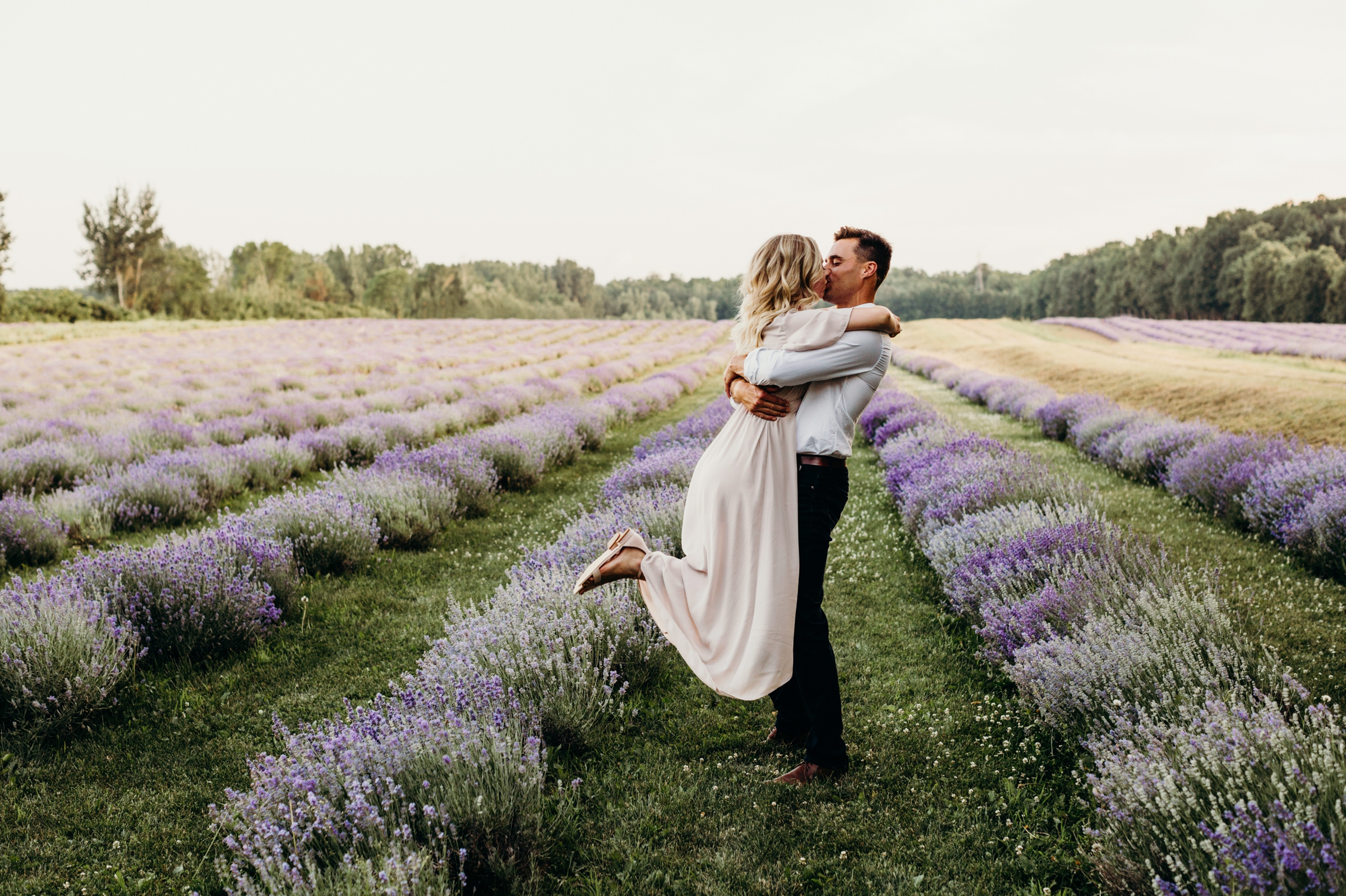 Lavender Farm La Maison Lavande Engagement Session  11.jpg