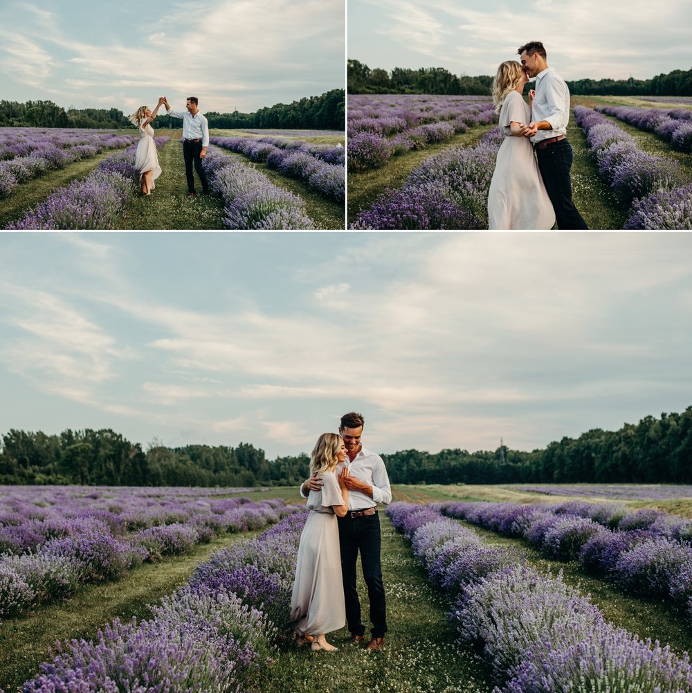 Lavender Farm La Maison Lavande Engagement Session  31.jpg