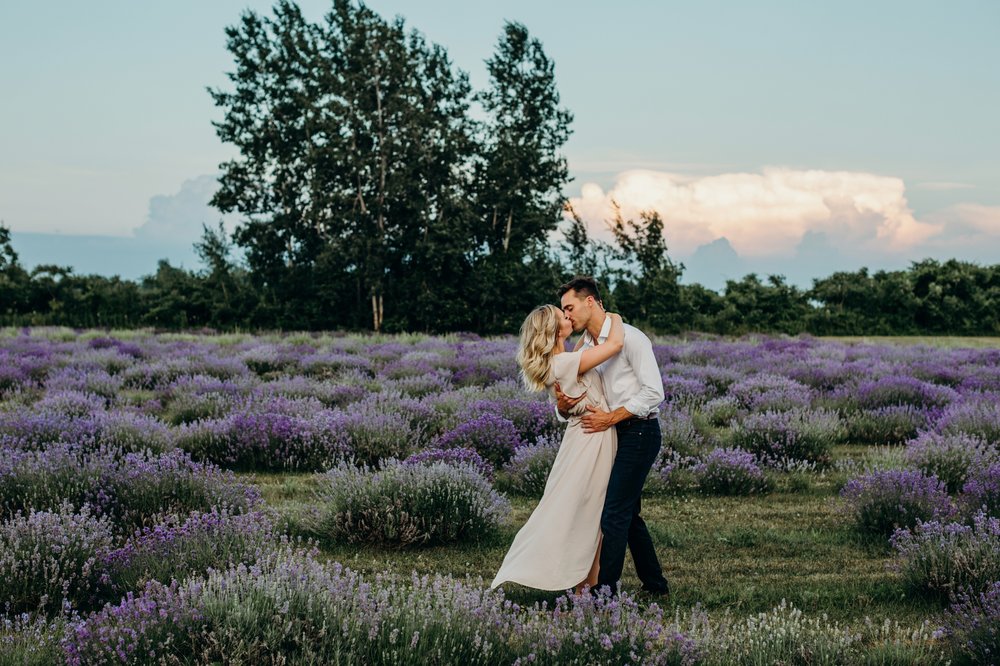 Lavender Farm La Maison Lavande Engagement Session  34.jpg