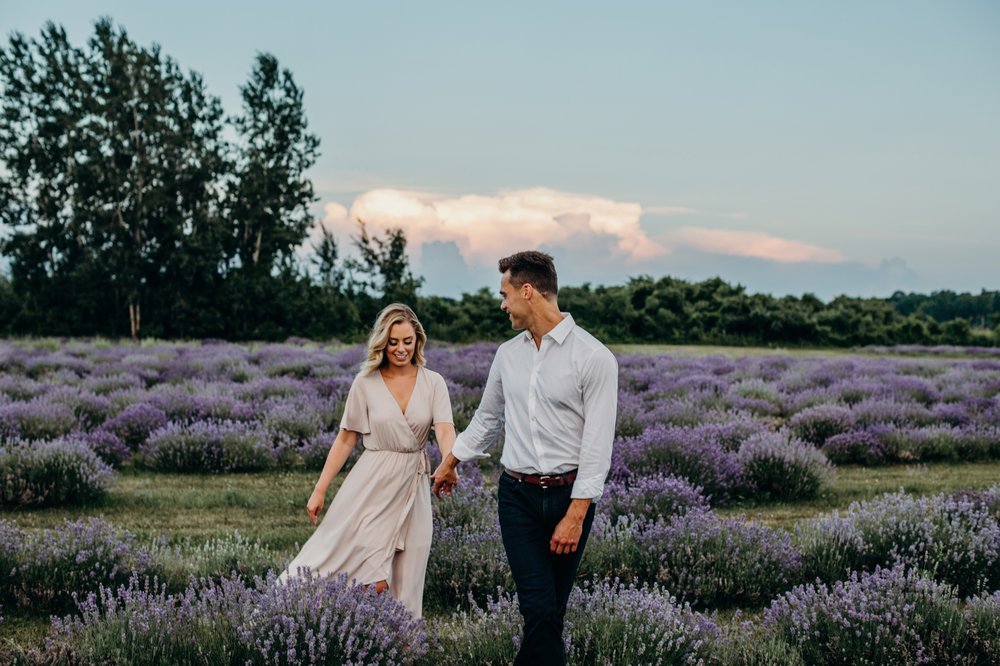 Lavender Farm La Maison Lavande Engagement Session  35.jpg